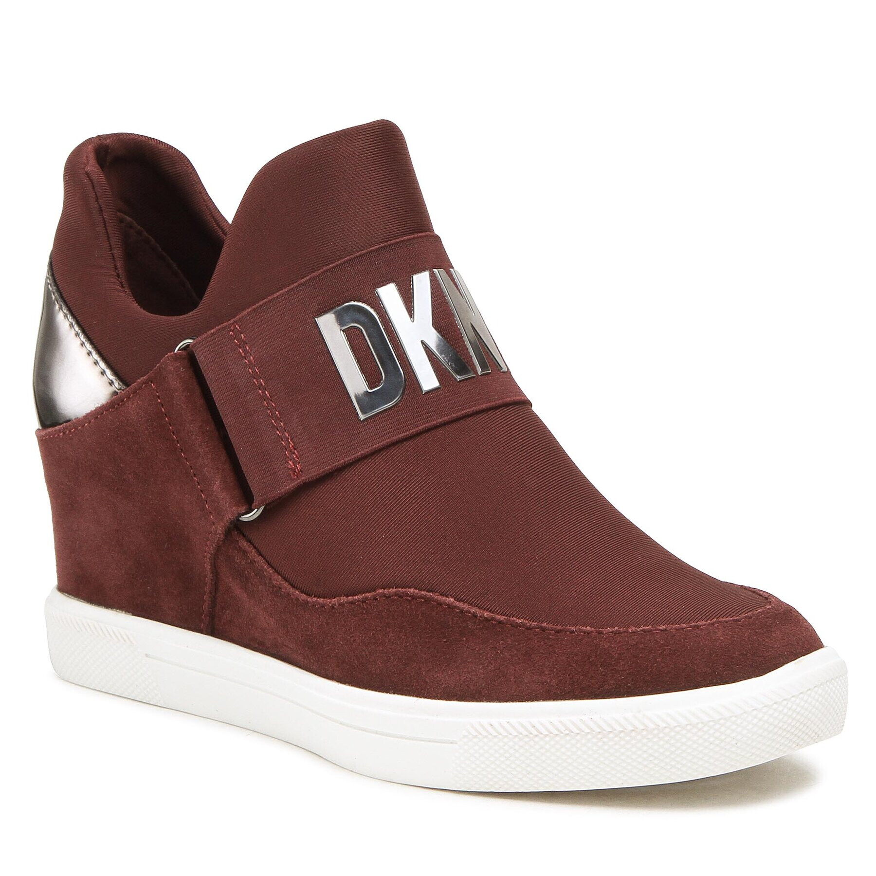 DKNY Сникърси Cosmos K3270133 Бордо - Pepit.bg