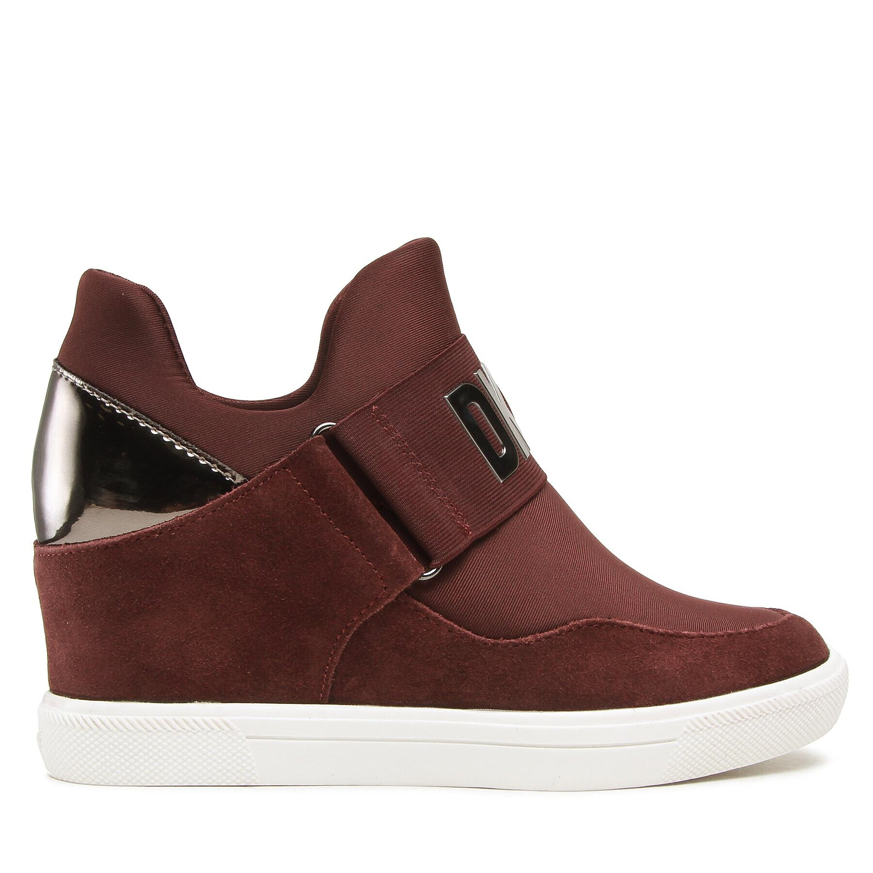 DKNY Сникърси Cosmos K3270133 Бордо - Pepit.bg