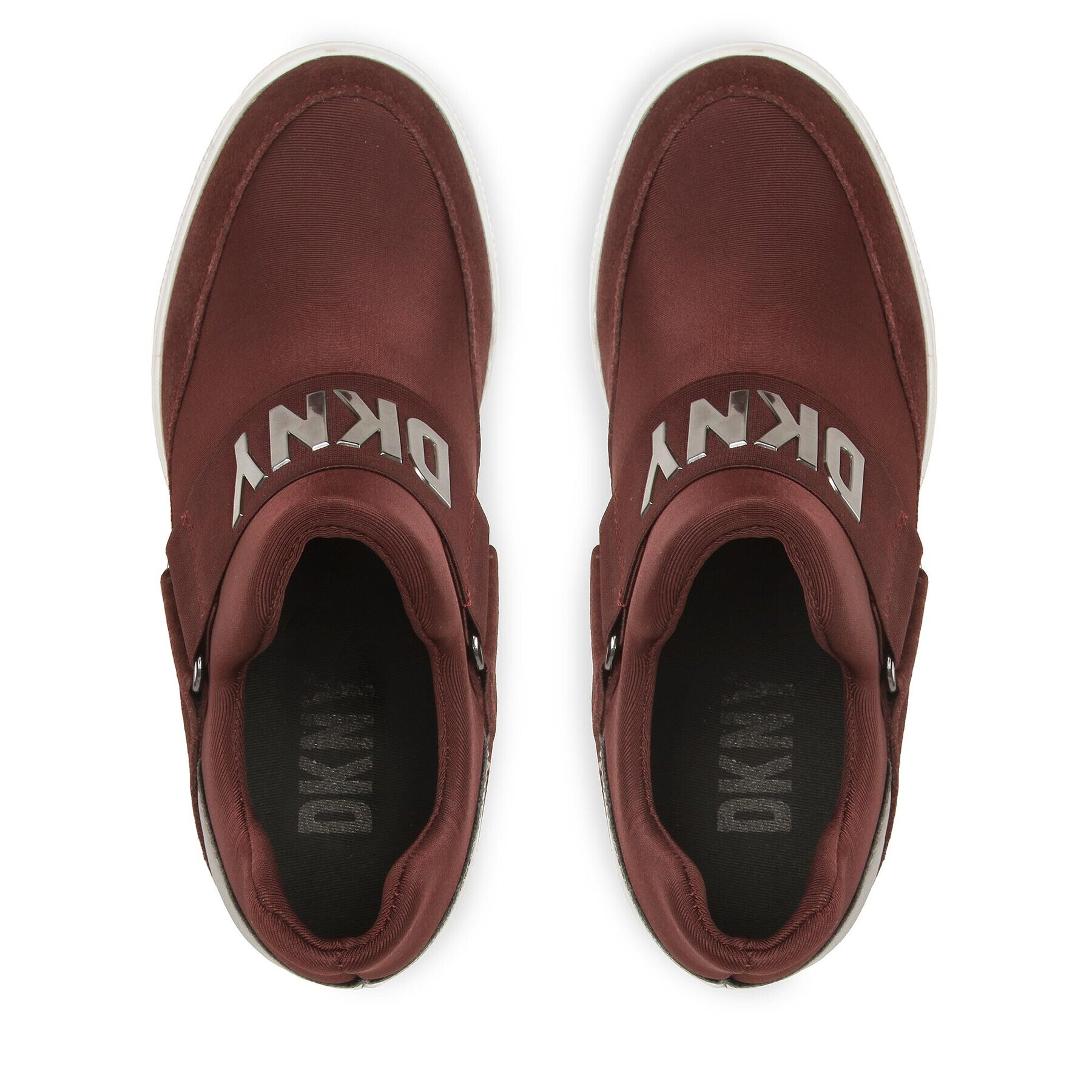 DKNY Сникърси Cosmos K3270133 Бордо - Pepit.bg
