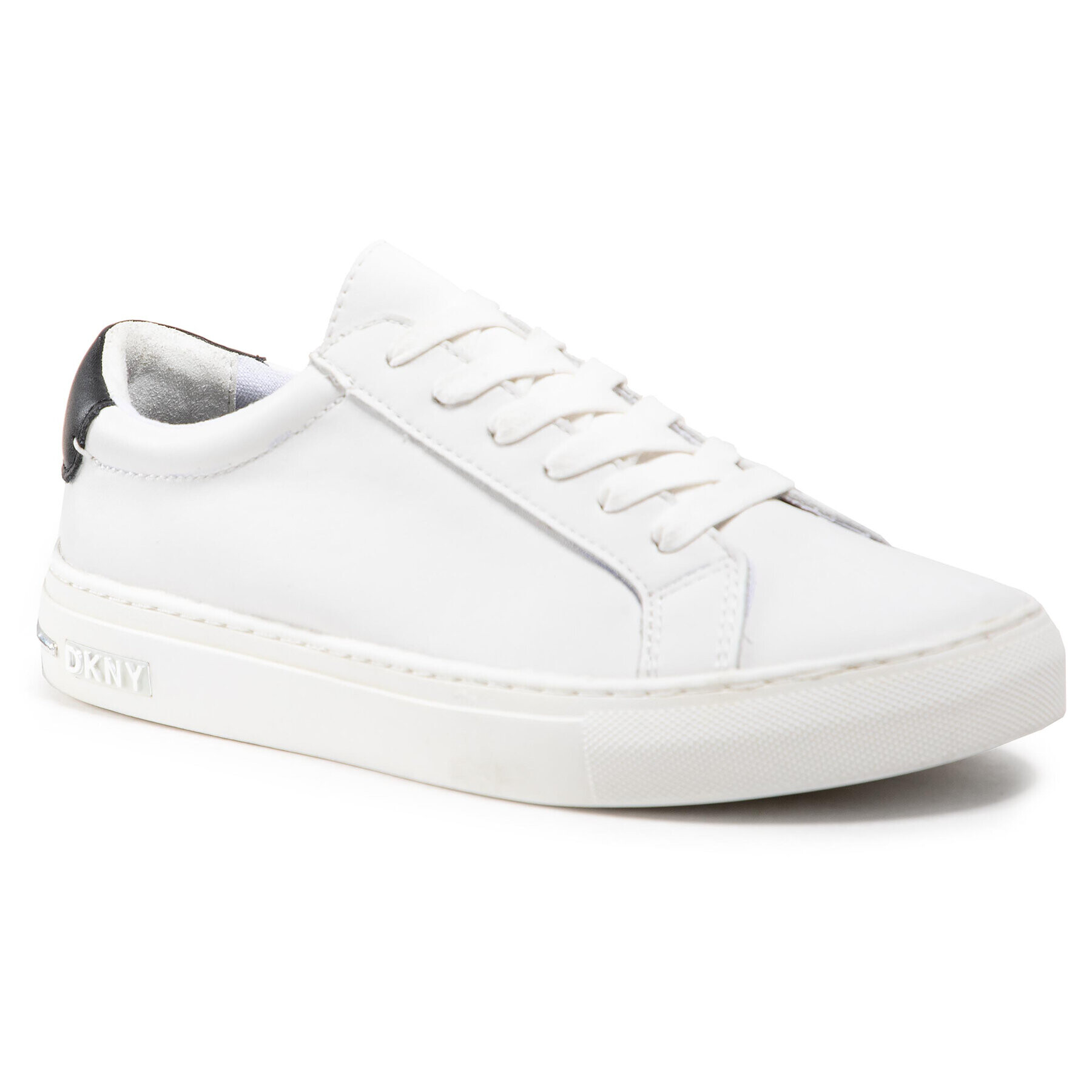 DKNY Сникърси Court K1185301 Бял - Pepit.bg