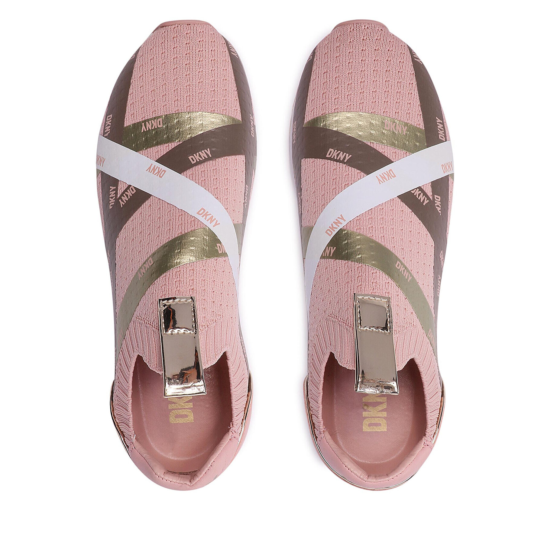 DKNY Сникърси Jace K1257312 Розов - Pepit.bg