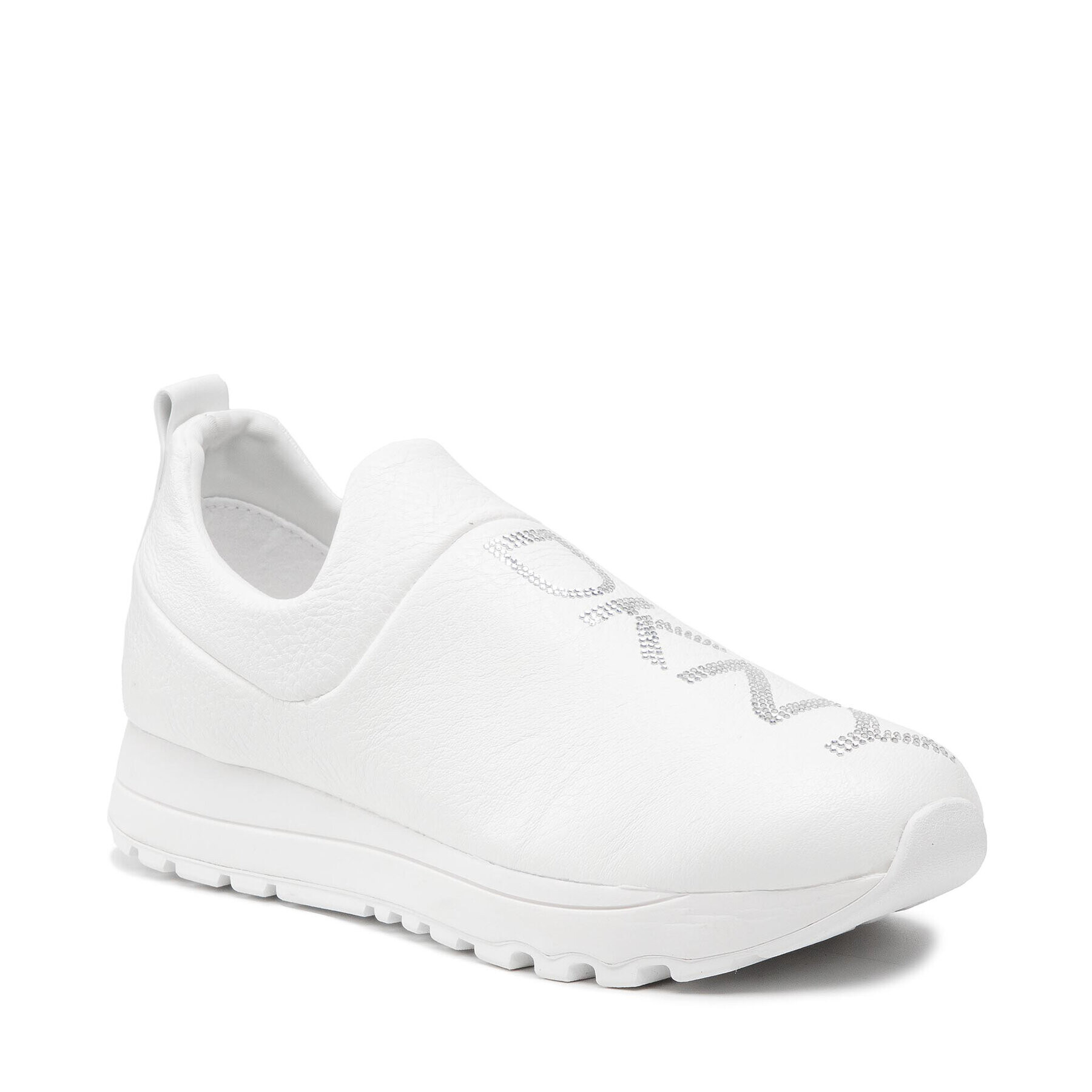 DKNY Сникърси Jadyn Bling K2163105 Бял - Pepit.bg