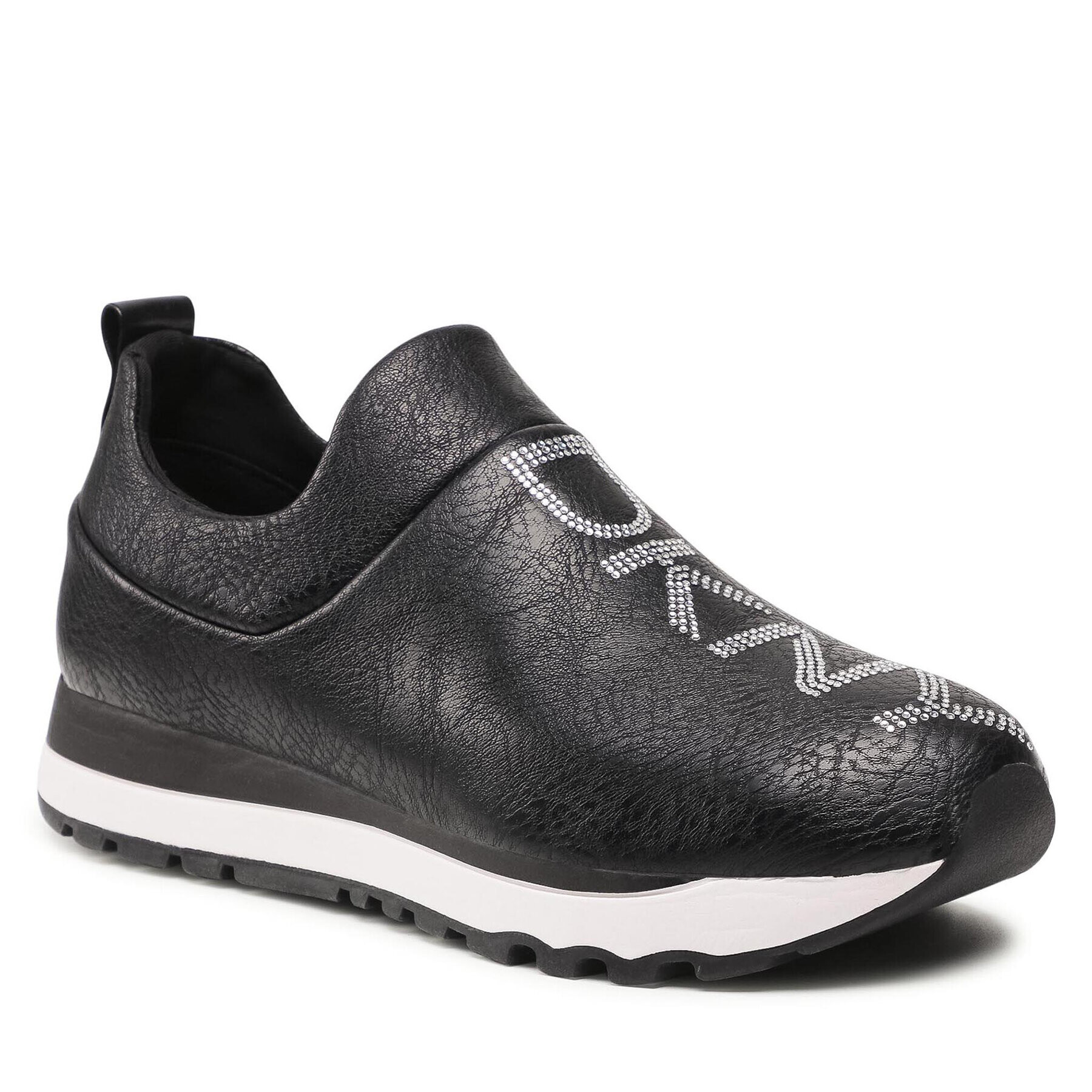 DKNY Сникърси Jadyn Bling K2163105 Черен - Pepit.bg