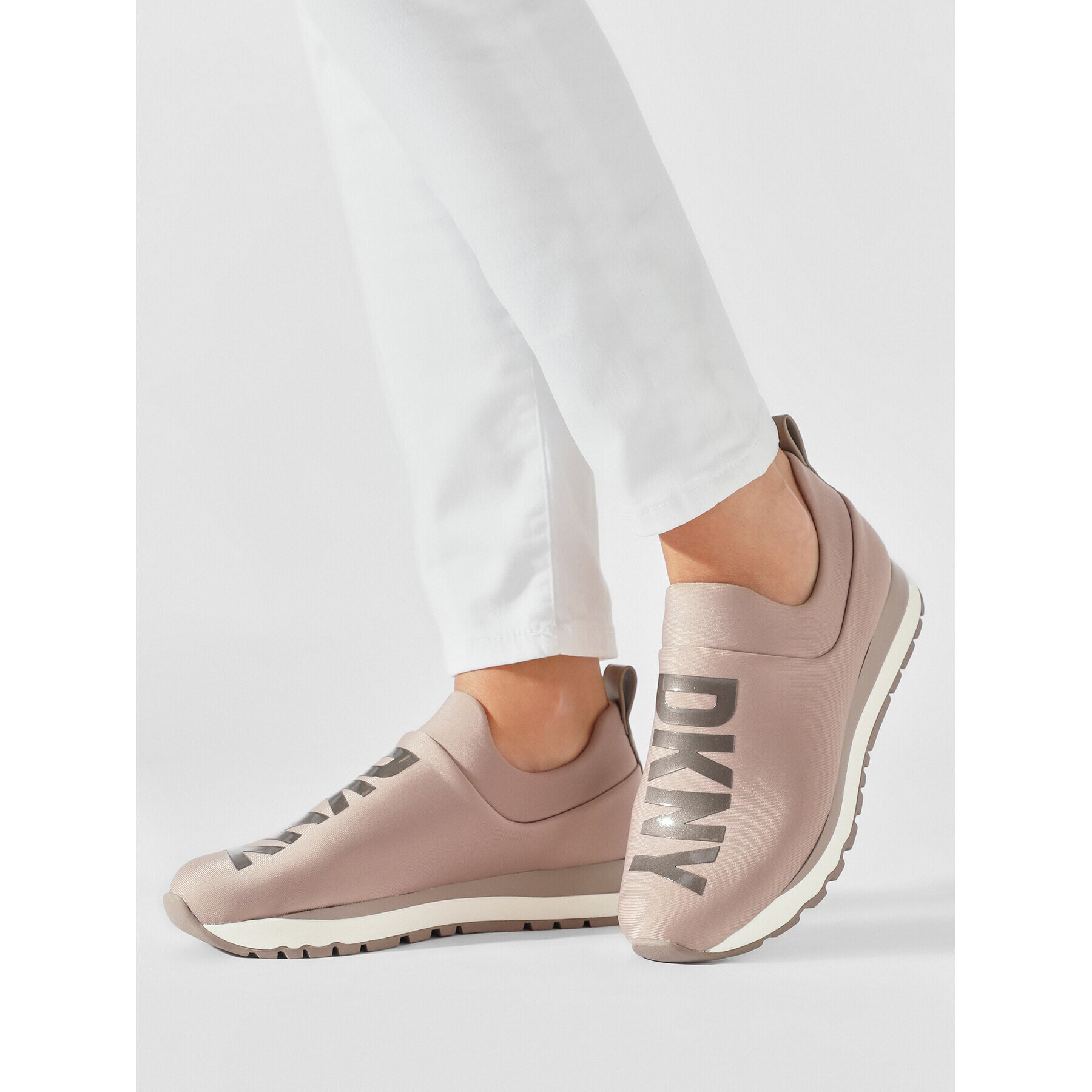 DKNY Сникърси Jadyn K2314830 Бежов - Pepit.bg
