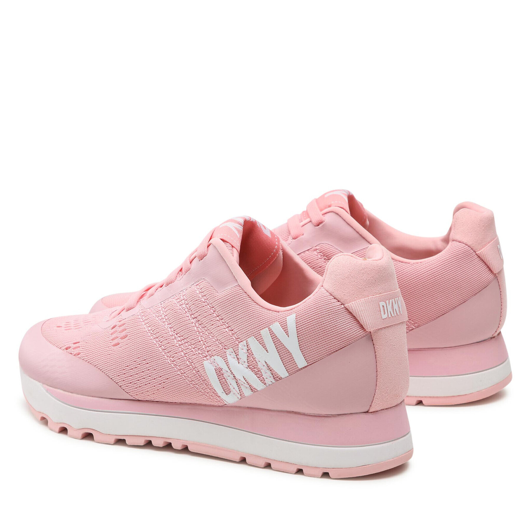 DKNY Сникърси Jaxson K4129862 Розов - Pepit.bg