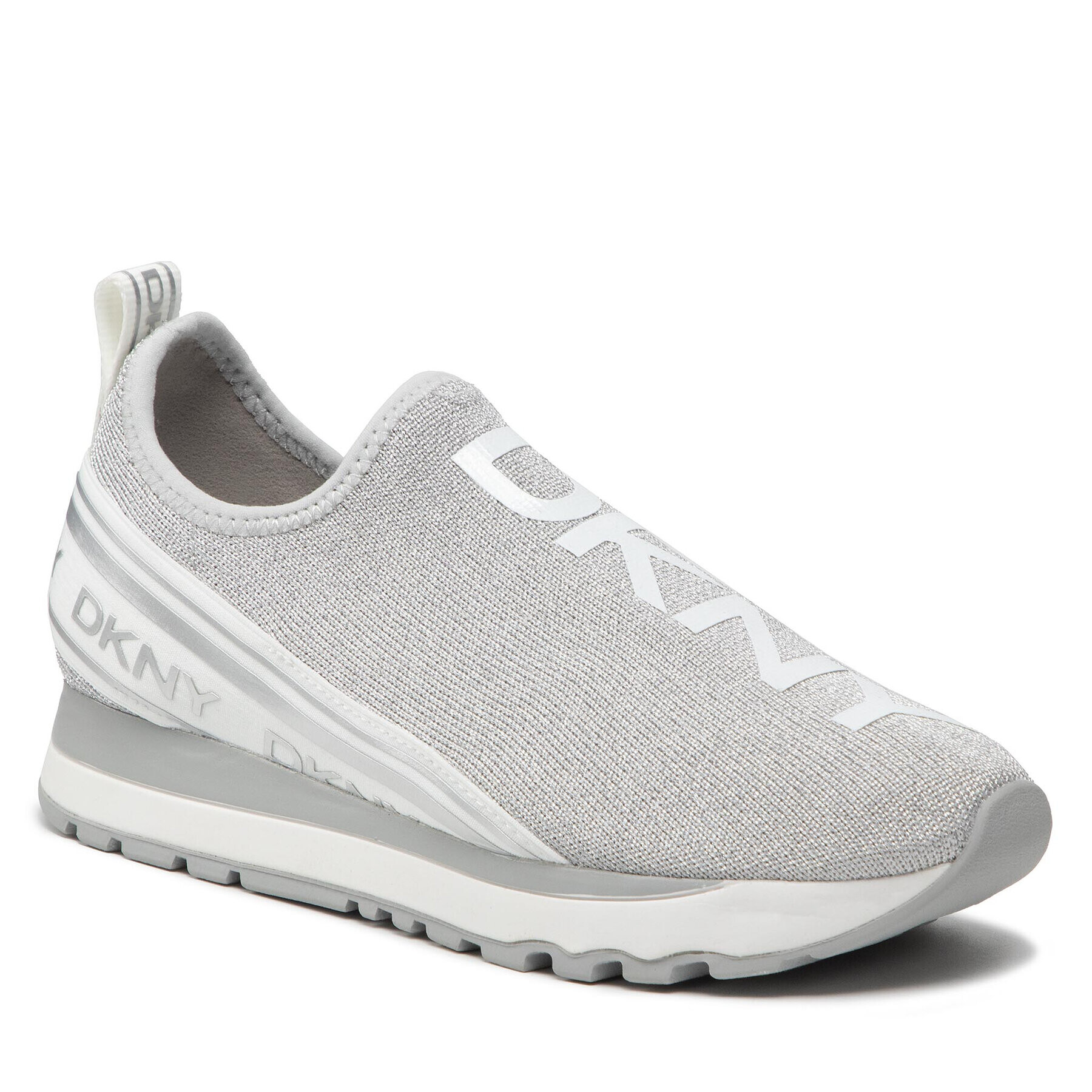DKNY Сникърси Jay-Slip On Sneake K1254231 Сребрист - Pepit.bg