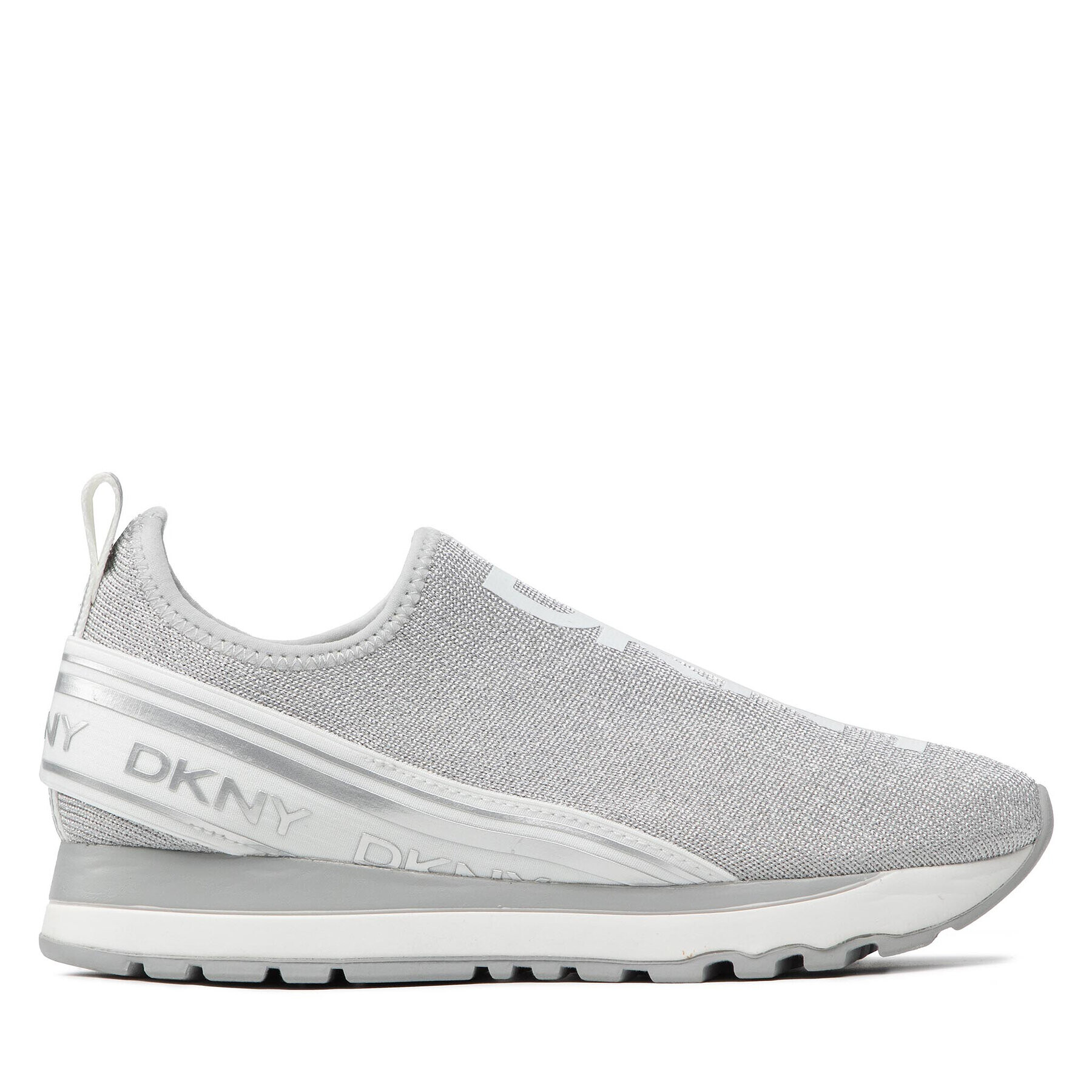 DKNY Сникърси Jay-Slip On Sneake K1254231 Сребрист - Pepit.bg