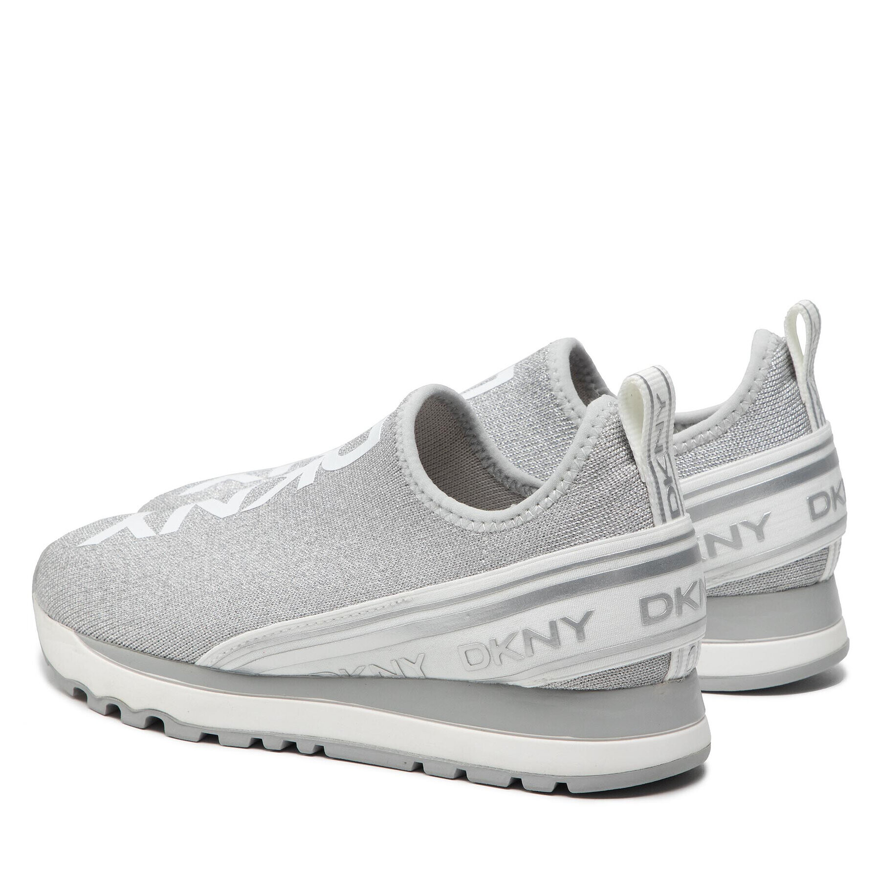 DKNY Сникърси Jay-Slip On Sneake K1254231 Сребрист - Pepit.bg