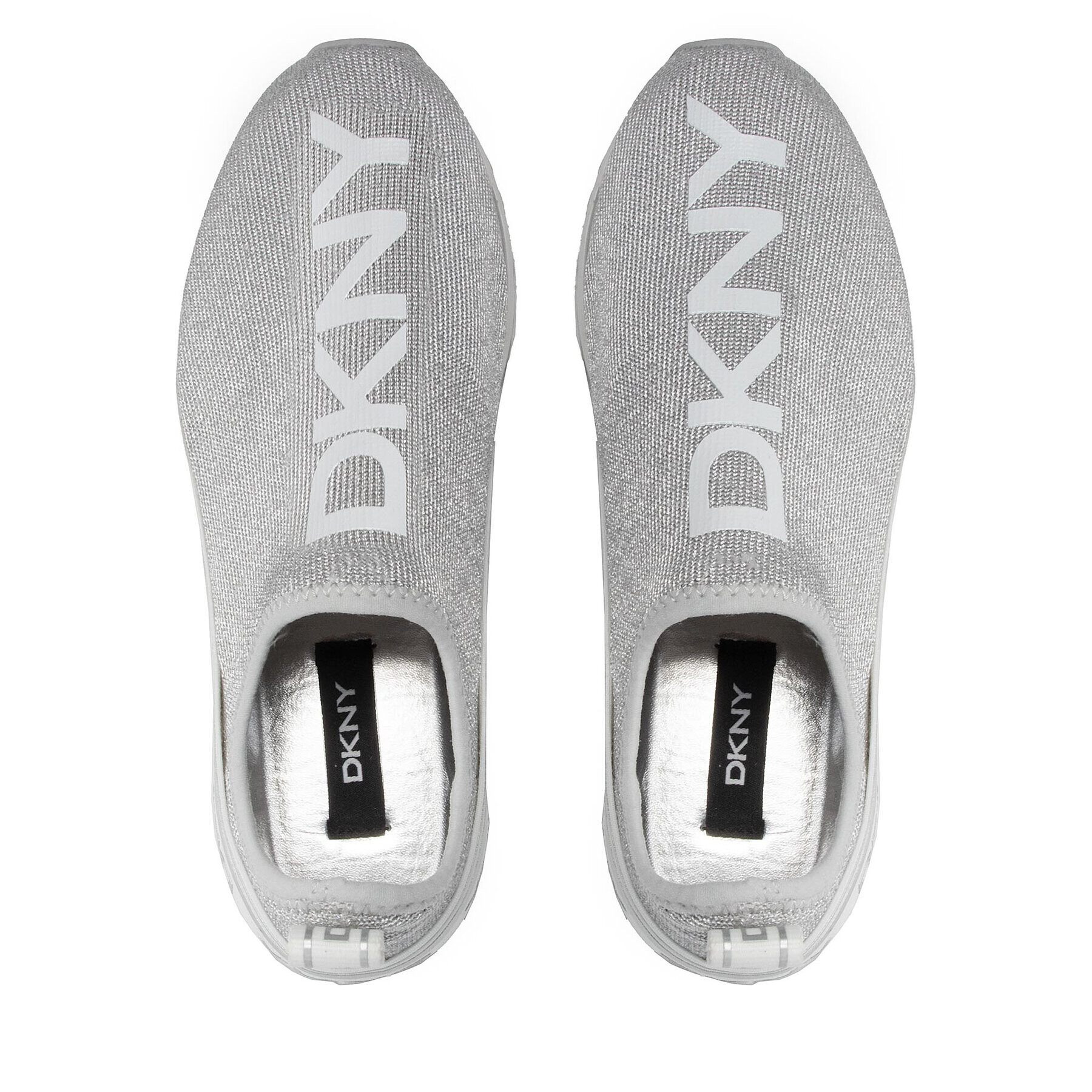 DKNY Сникърси Jay-Slip On Sneake K1254231 Сребрист - Pepit.bg