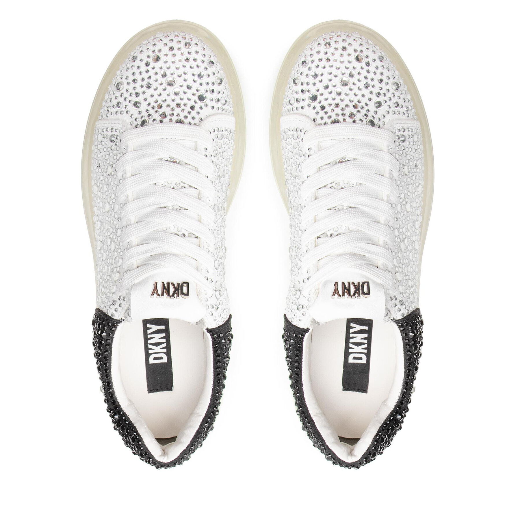 DKNY Сникърси Kandas K1203986 Бял - Pepit.bg