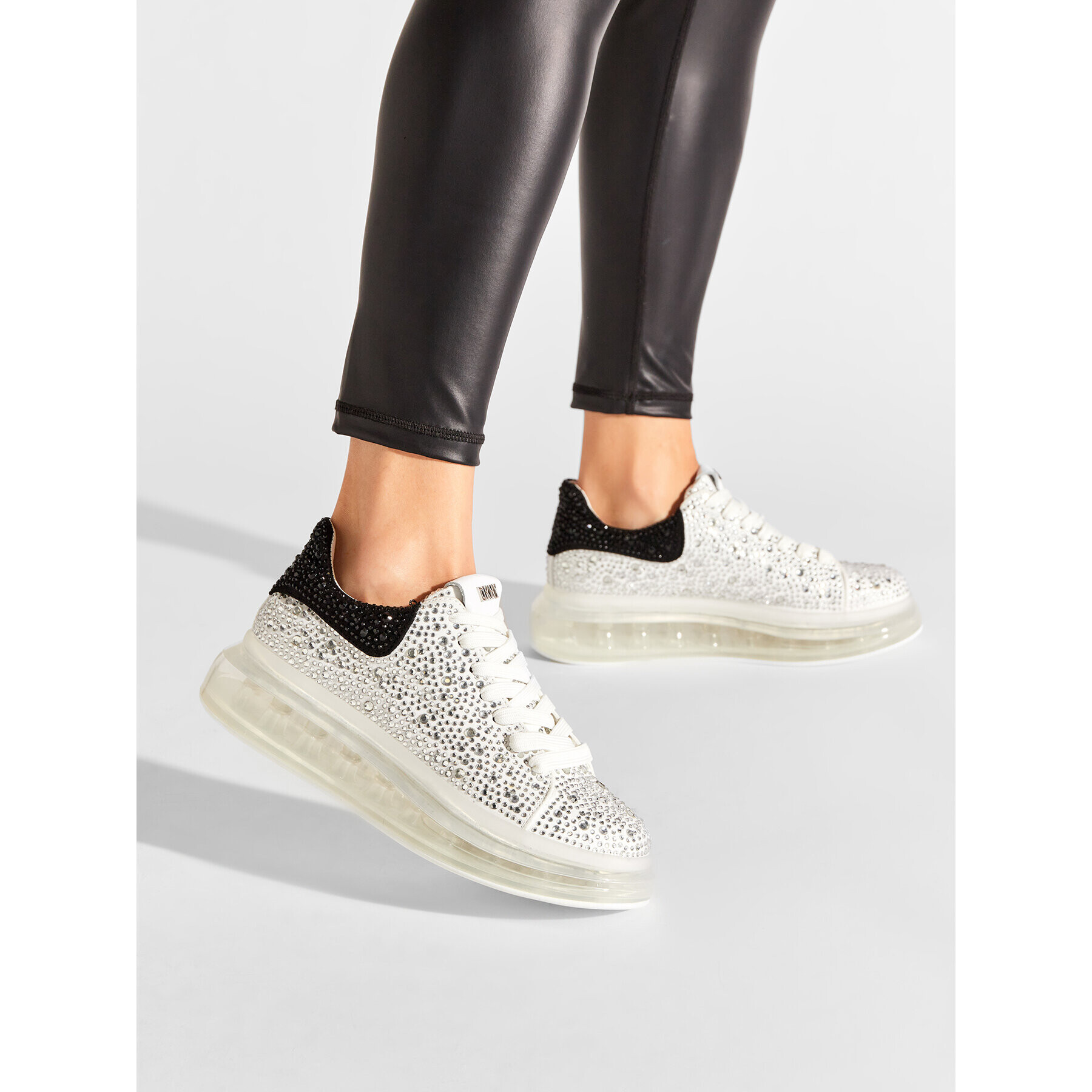 DKNY Сникърси Kandas K1203986 Бял - Pepit.bg