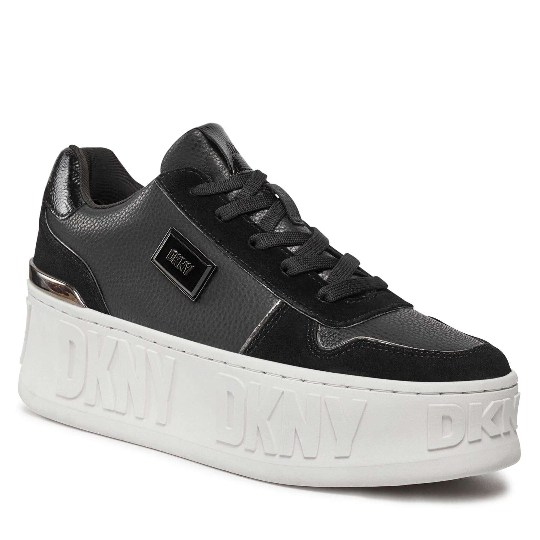 DKNY Сникърси Lowen K3361202 Черен - Pepit.bg