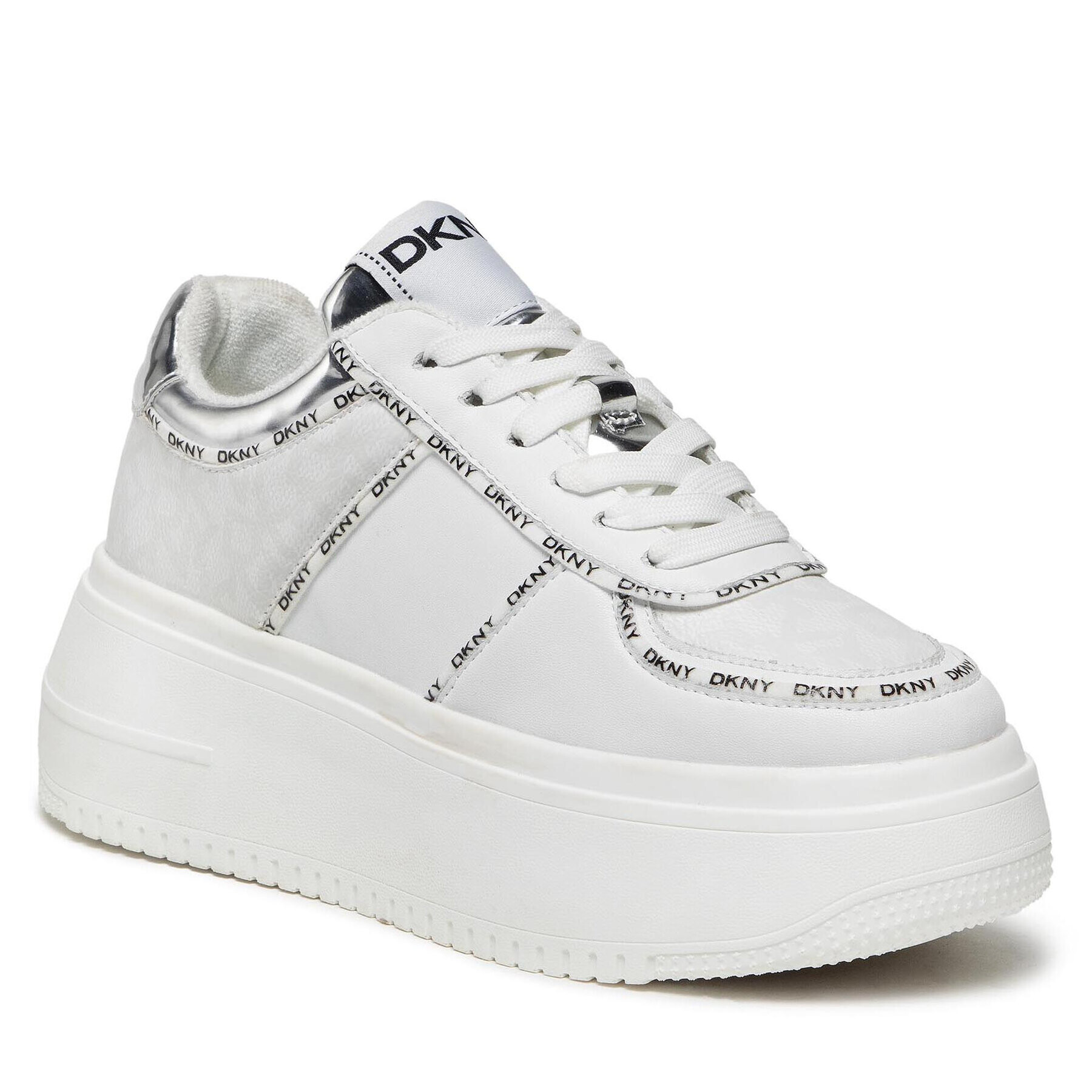 DKNY Сникърси Maia K2143989 Бял - Pepit.bg