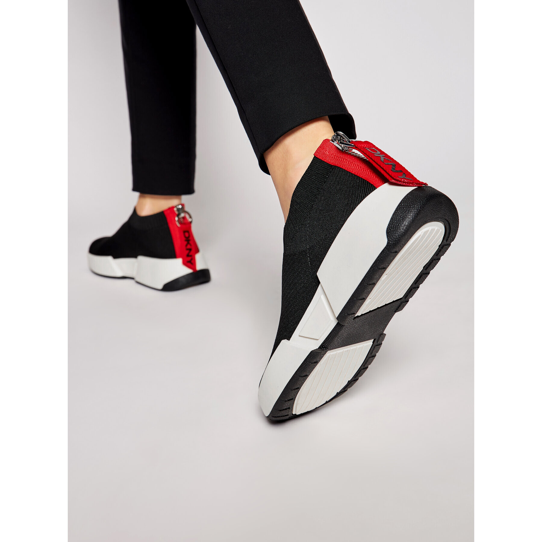 DKNY Сникърси Marcel K2930012 Черен - Pepit.bg