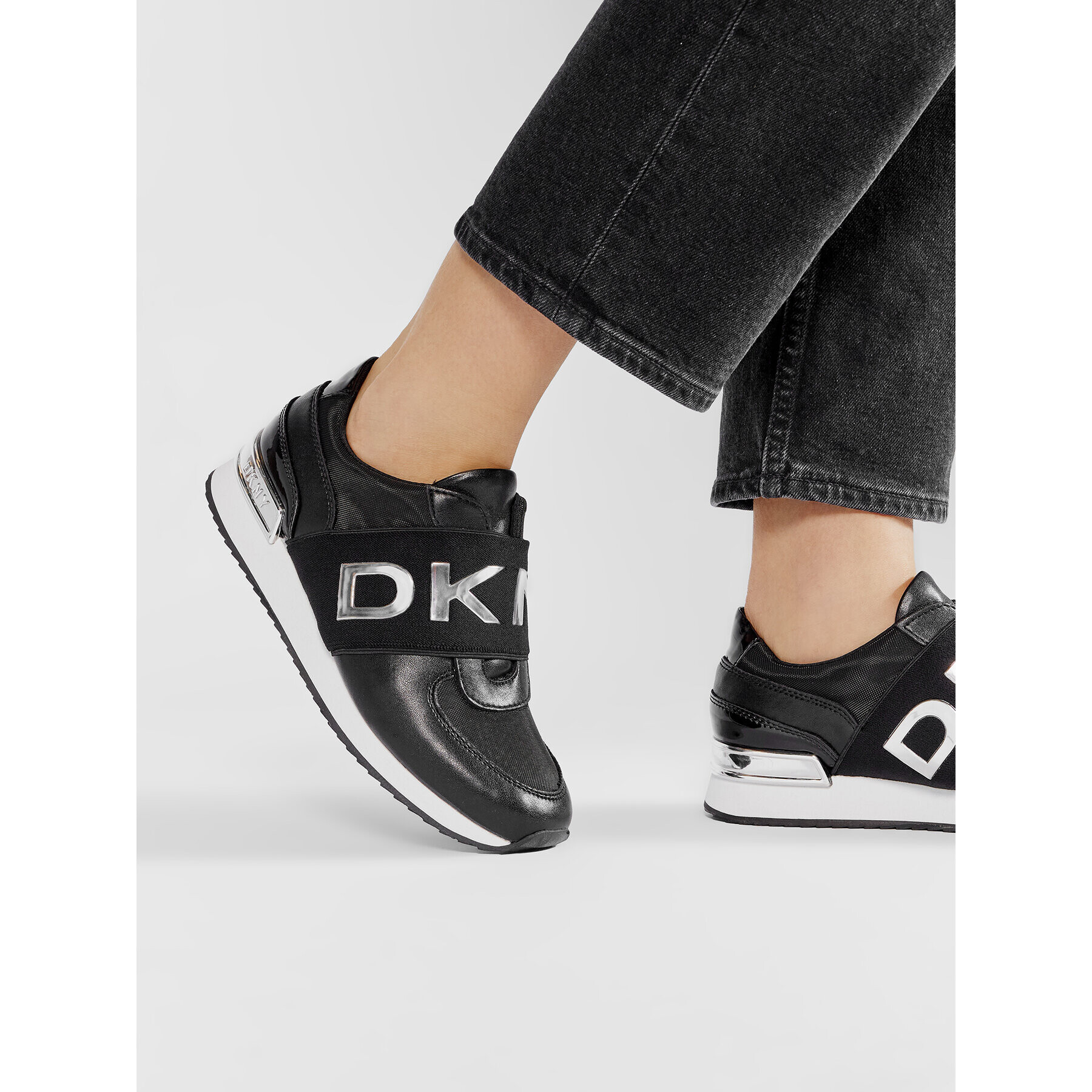 DKNY Сникърси Marli K4134773 Черен - Pepit.bg