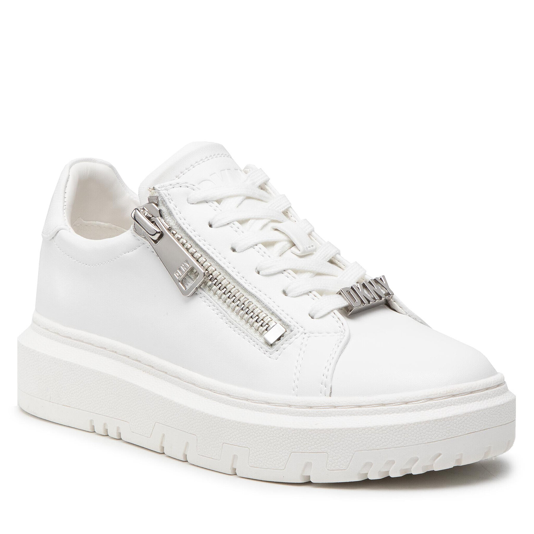 DKNY Сникърси Matti K4131794 Бял - Pepit.bg