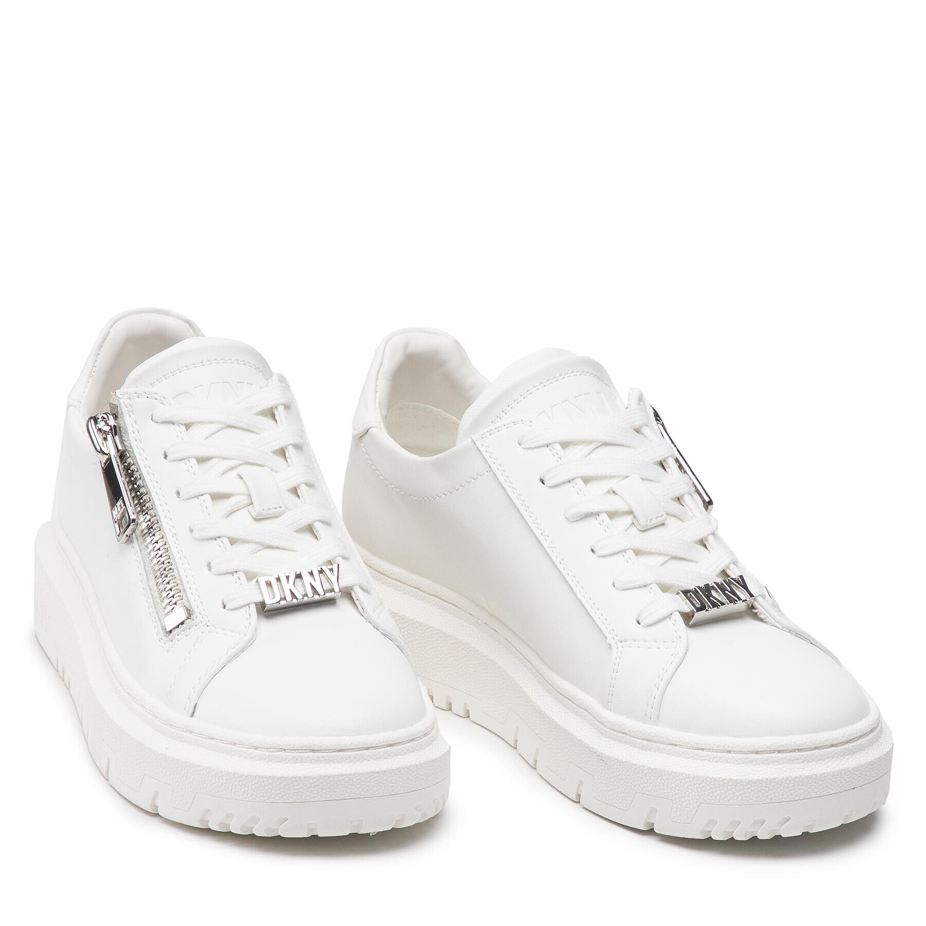 DKNY Сникърси Matti K4131794 Бял - Pepit.bg