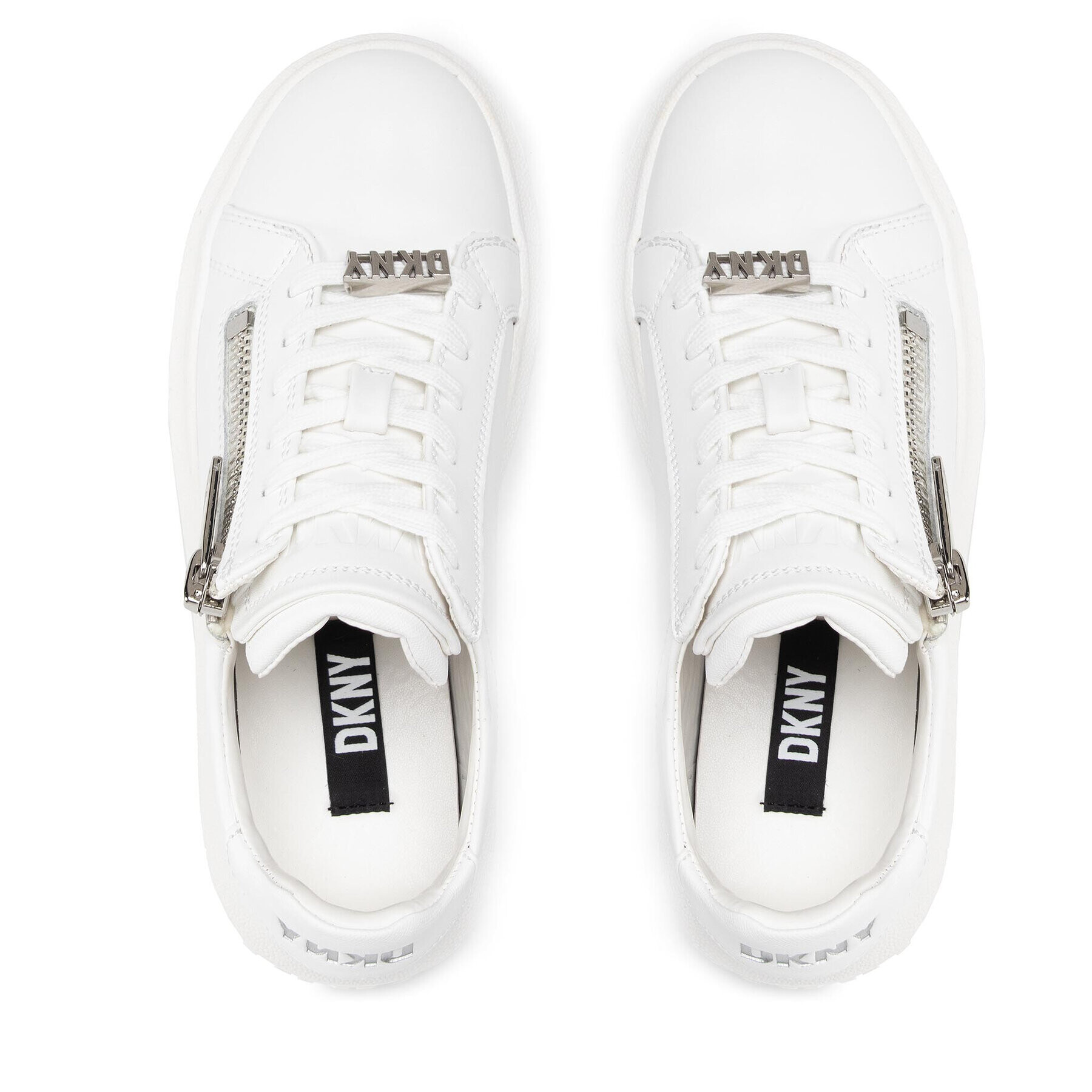 DKNY Сникърси Matti K4131794 Бял - Pepit.bg