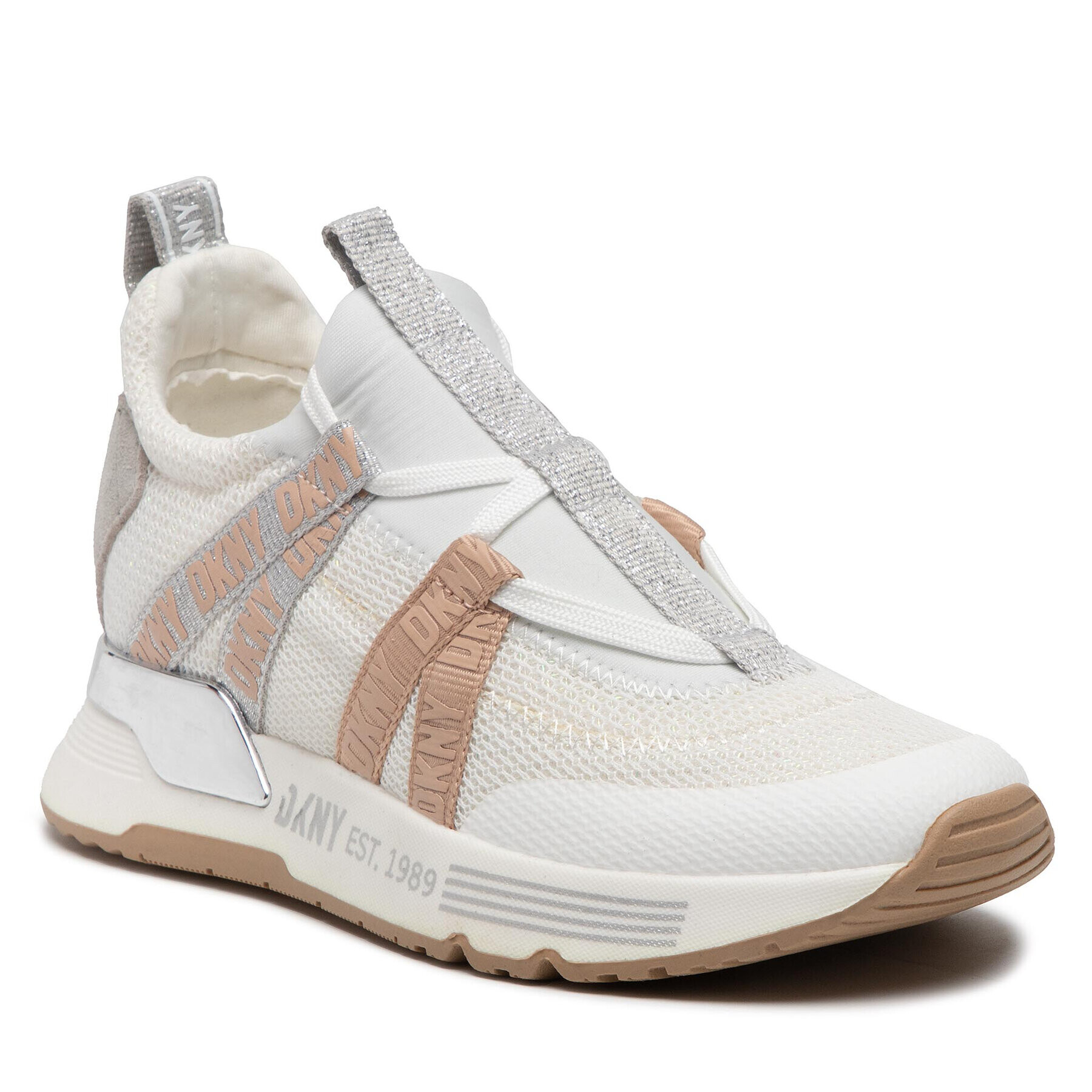 DKNY Сникърси Nash K1205362 Бял - Pepit.bg