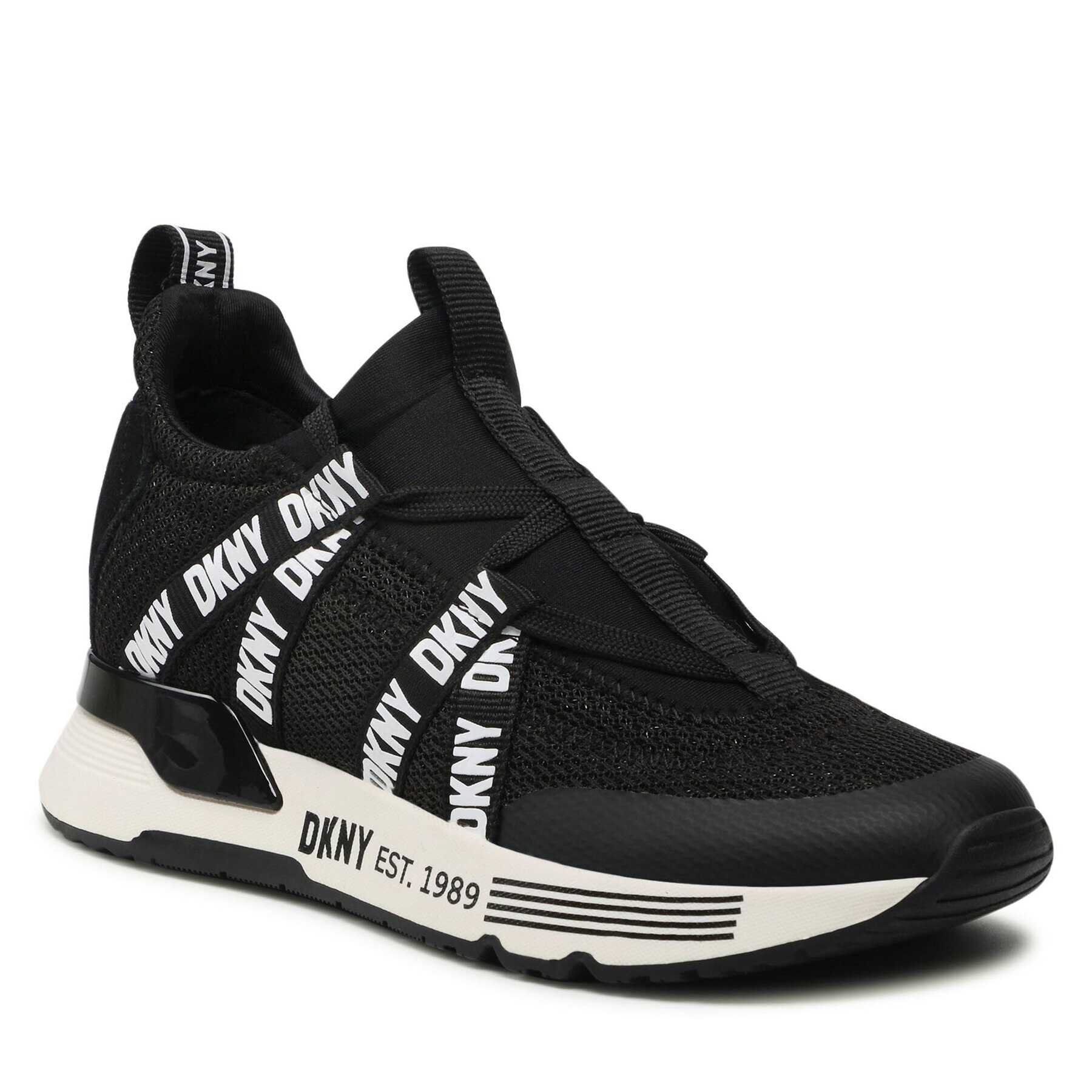 DKNY Сникърси Nash K1205362 Черен - Pepit.bg