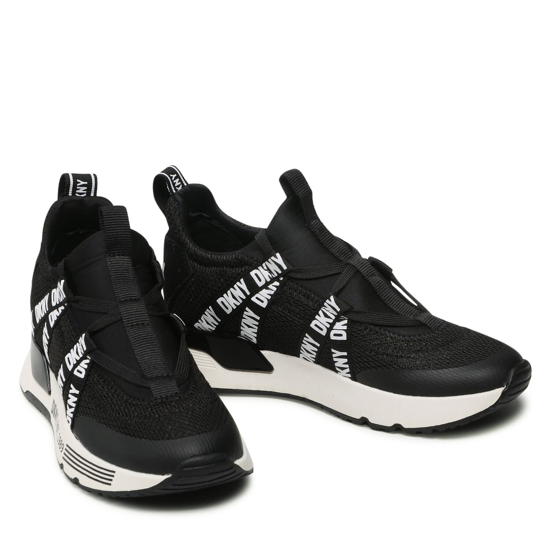 DKNY Сникърси Nash K1205362 Черен - Pepit.bg