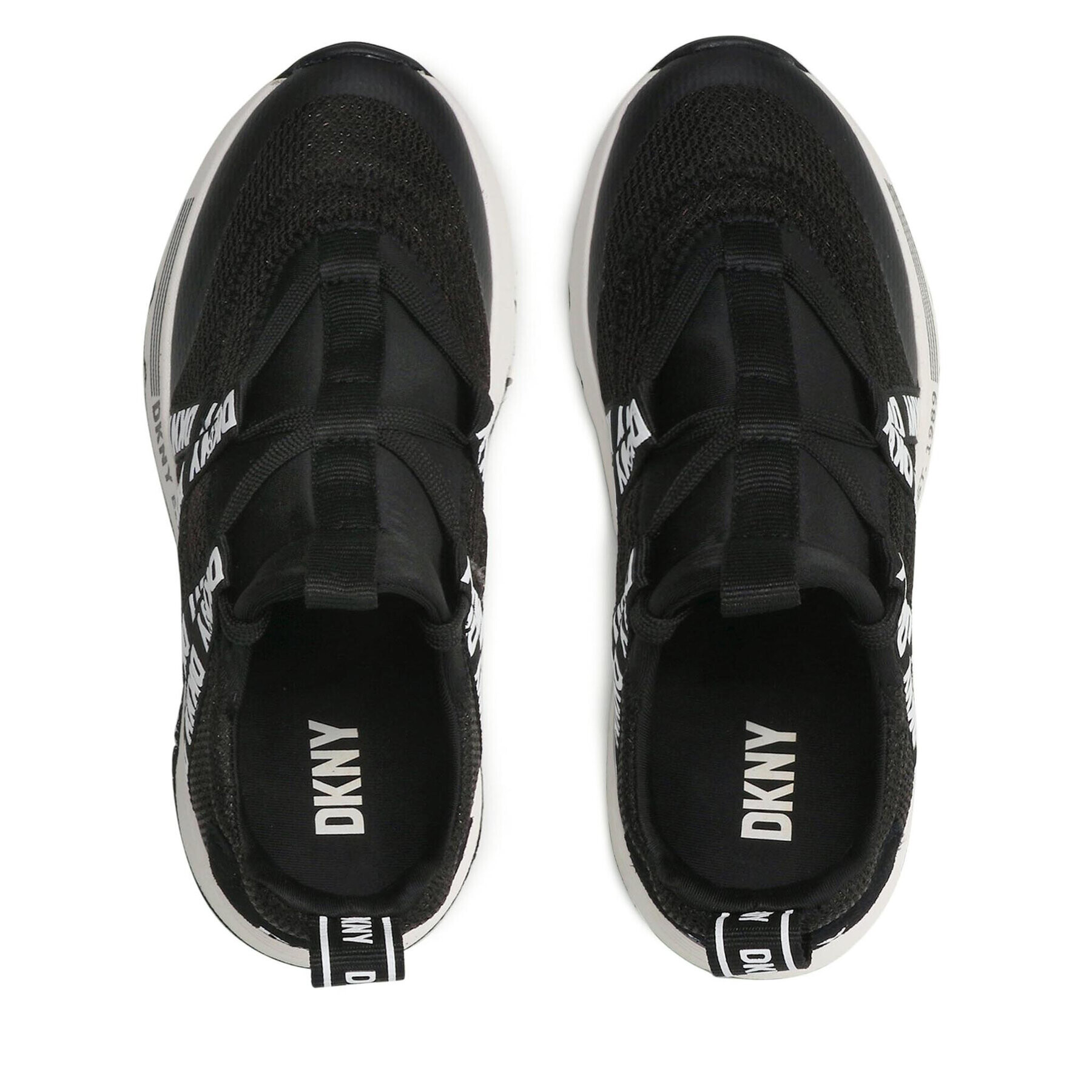 DKNY Сникърси Nash K1205362 Черен - Pepit.bg
