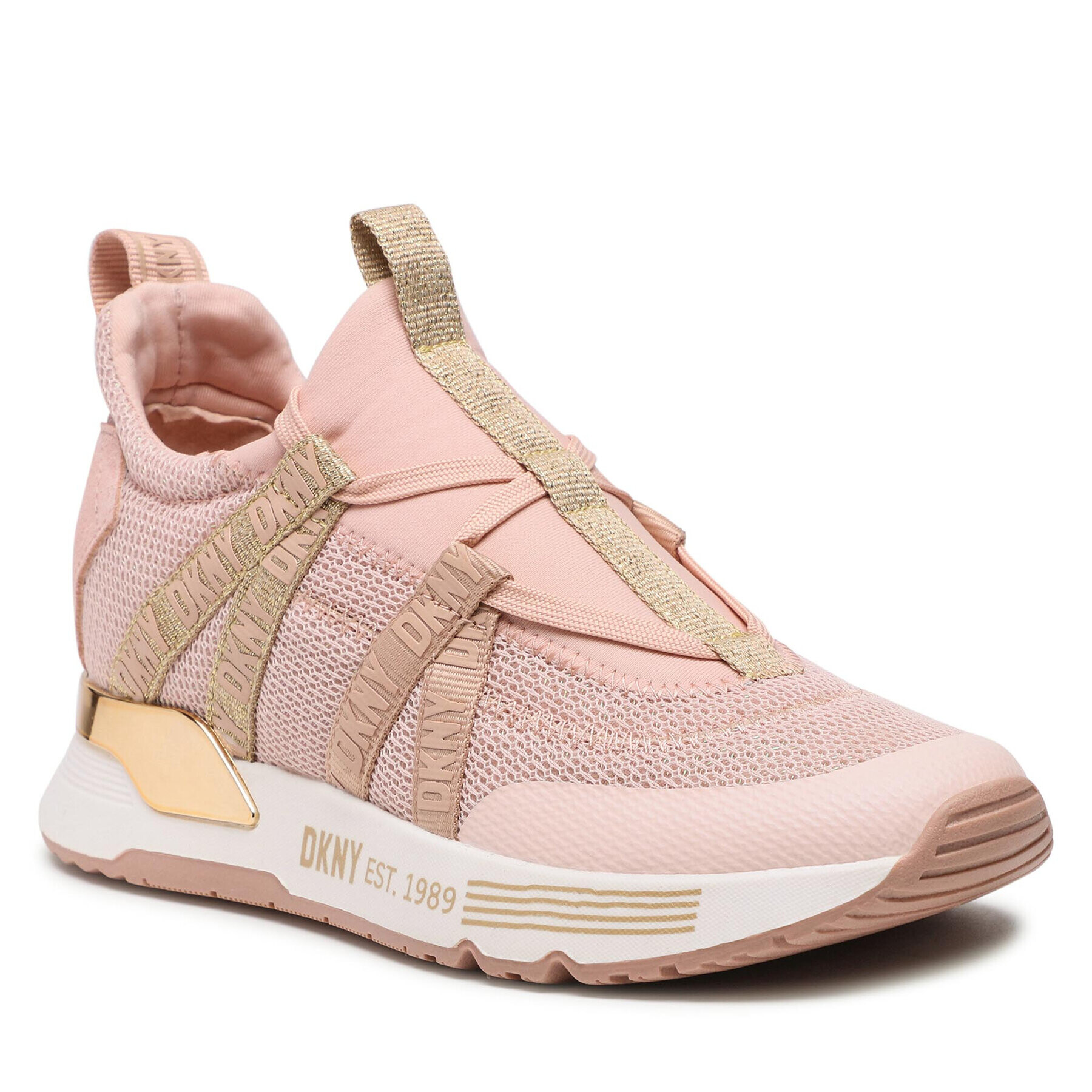DKNY Сникърси Nash K1205362 Розов - Pepit.bg
