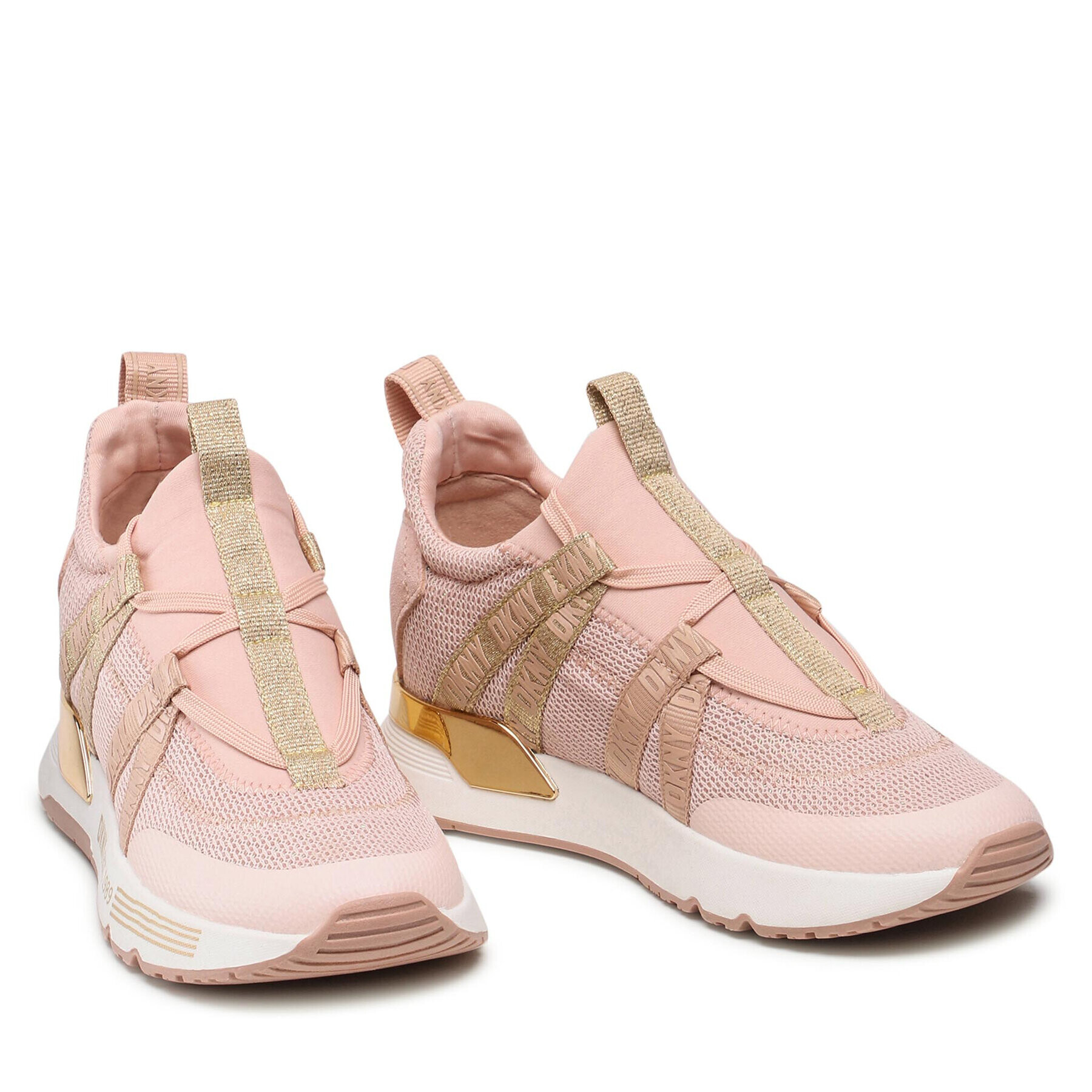 DKNY Сникърси Nash K1205362 Розов - Pepit.bg