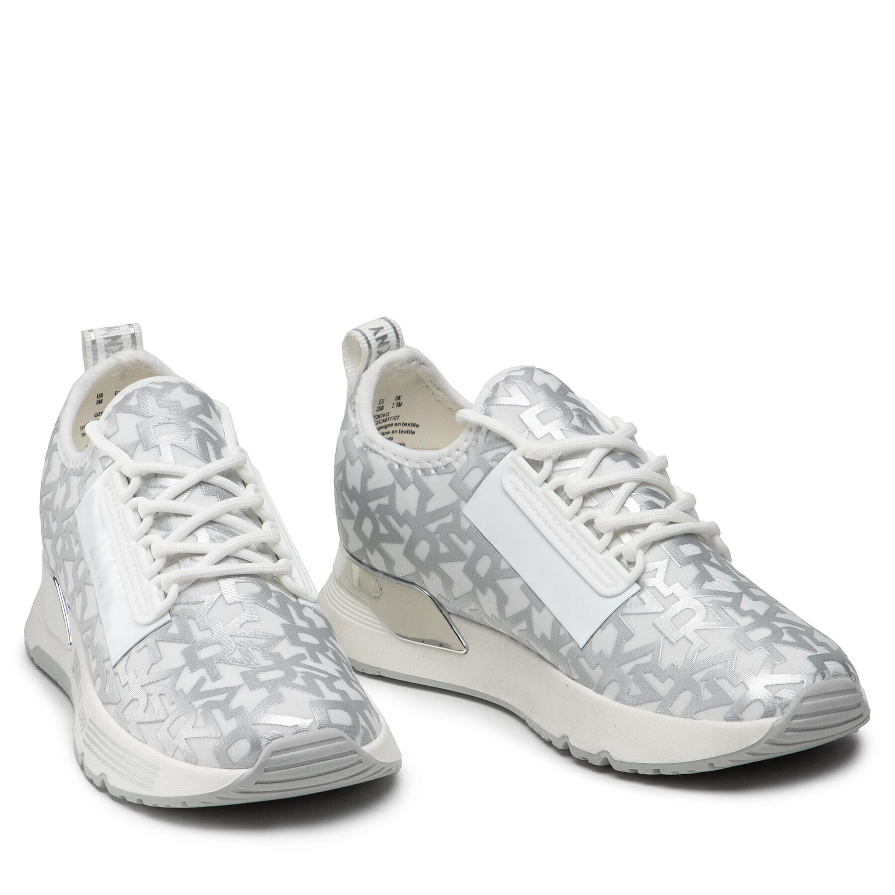 DKNY Сникърси Natalie K1267413 Бял - Pepit.bg