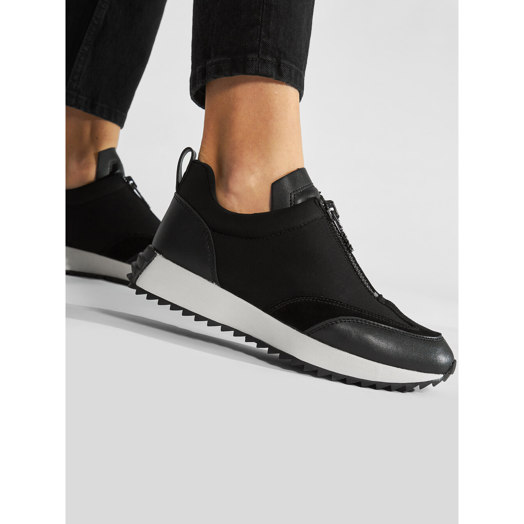 DKNY Сникърси Noah K3270559 Черен - Pepit.bg