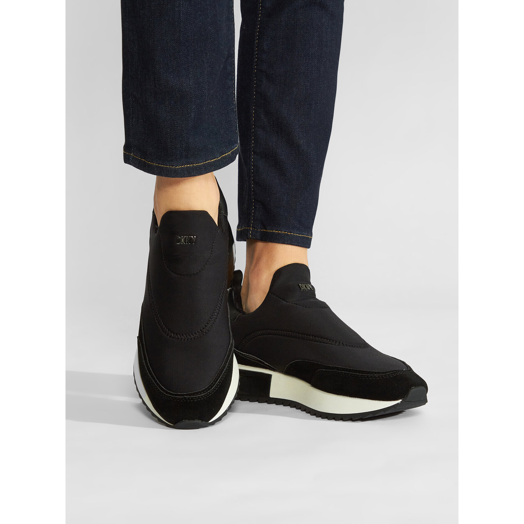 DKNY Сникърси Patty K3241712 Черен - Pepit.bg