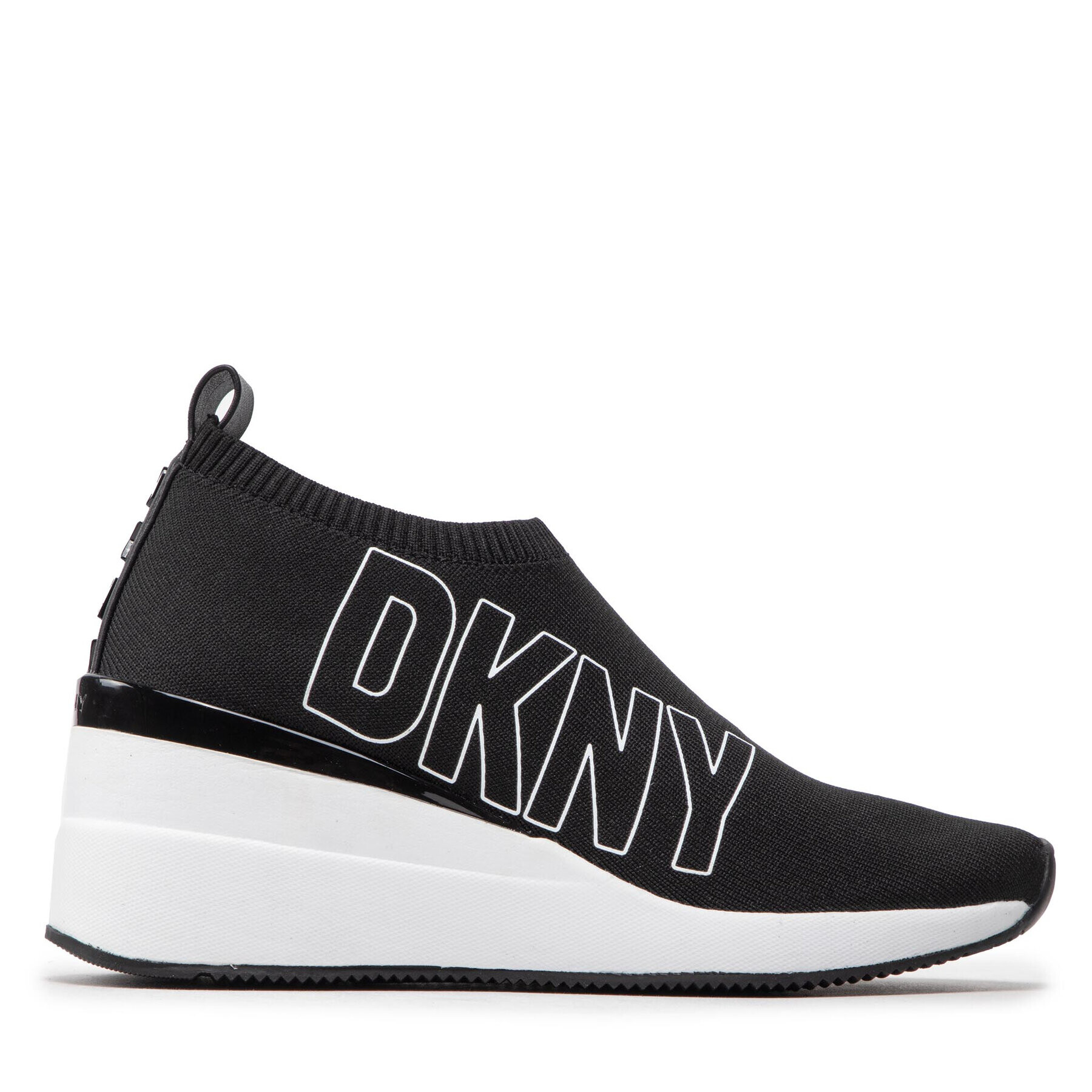 DKNY Сникърси -Pavi-Slip On Wedge Черен - Pepit.bg