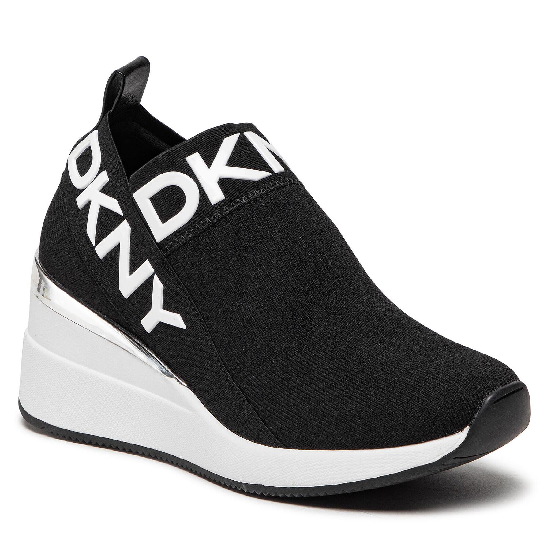 DKNY Сникърси Paz Wedge Sneaker K2145884 Черен - Pepit.bg