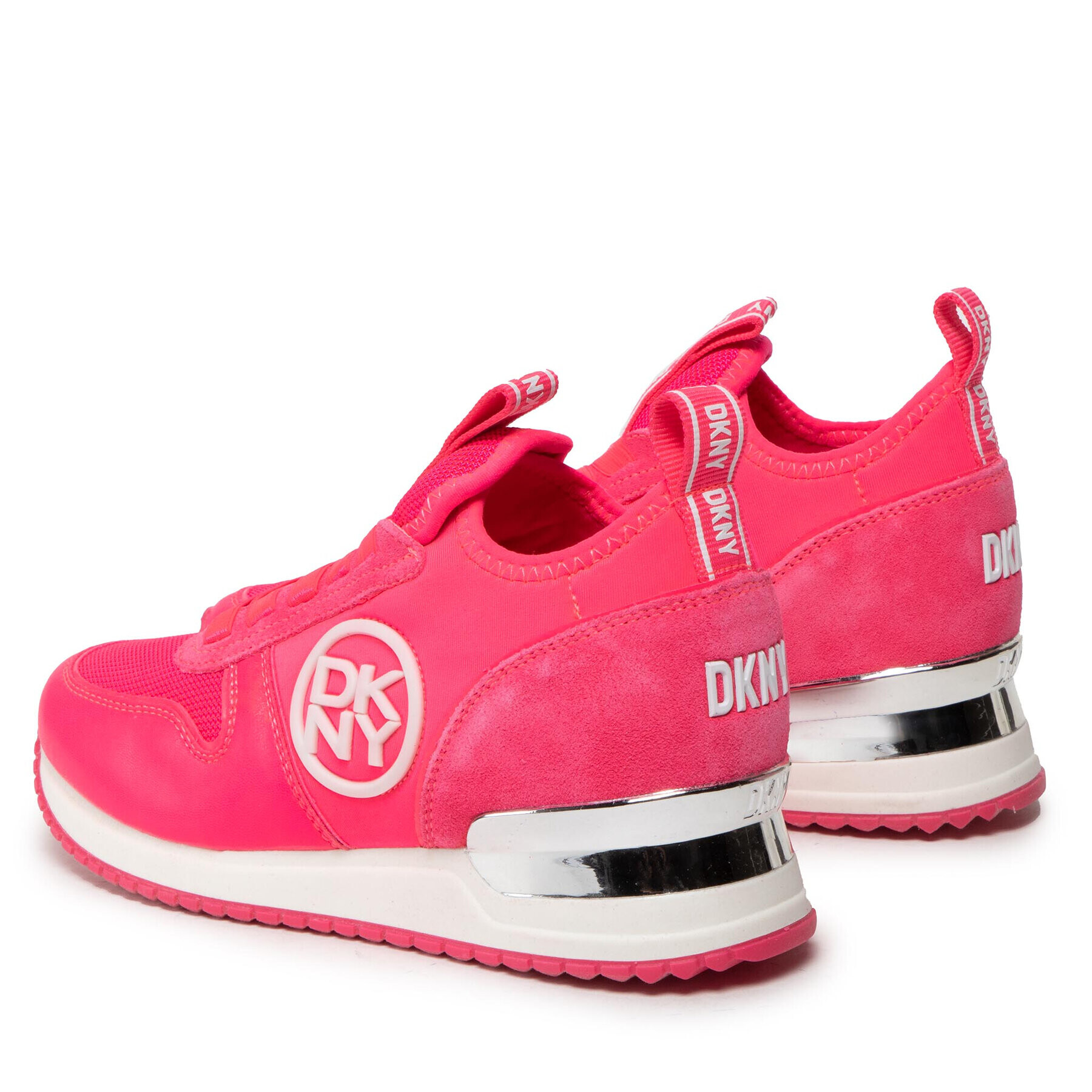 DKNY Сникърси Sabatini K1243124 Розов - Pepit.bg