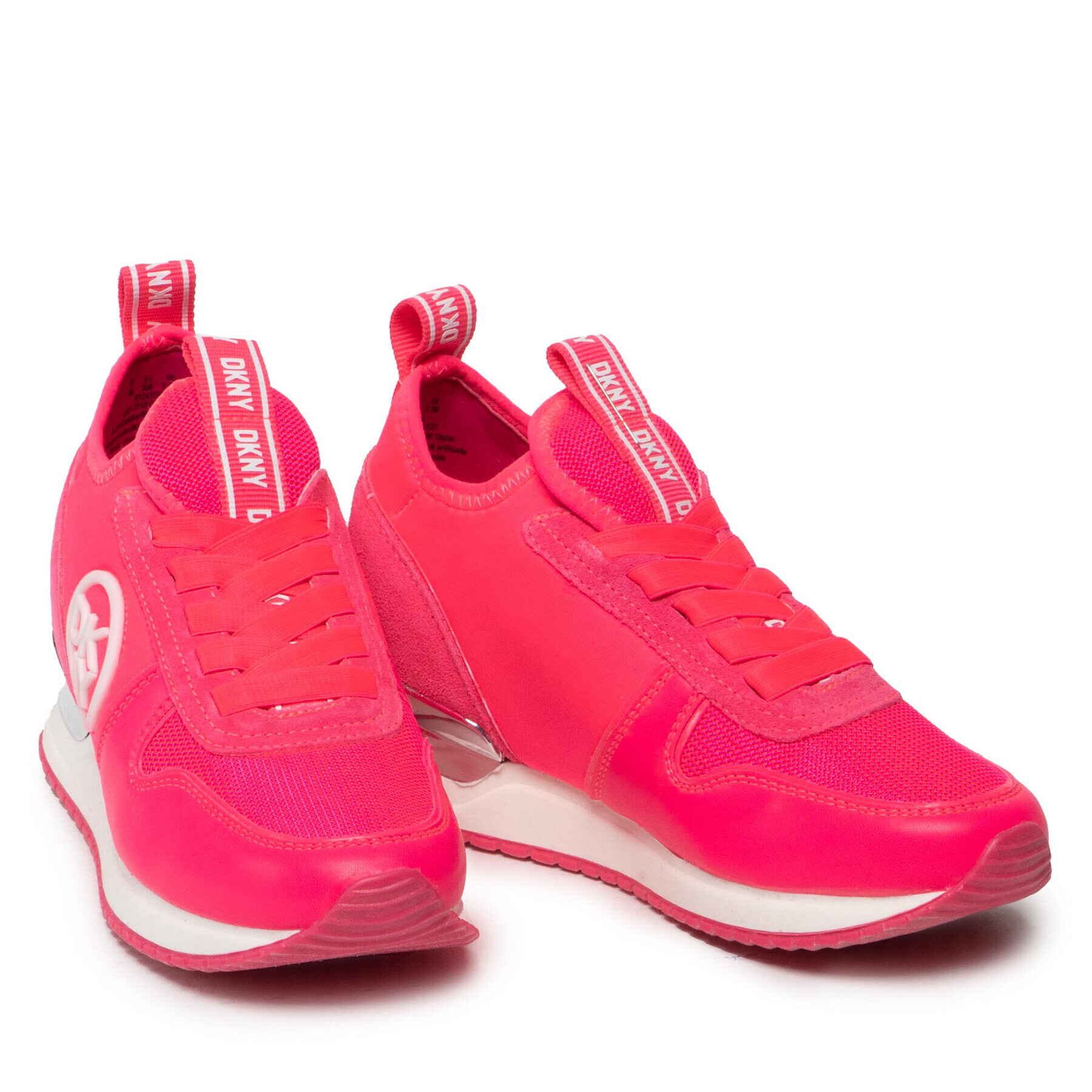 DKNY Сникърси Sabatini K1243124 Розов - Pepit.bg