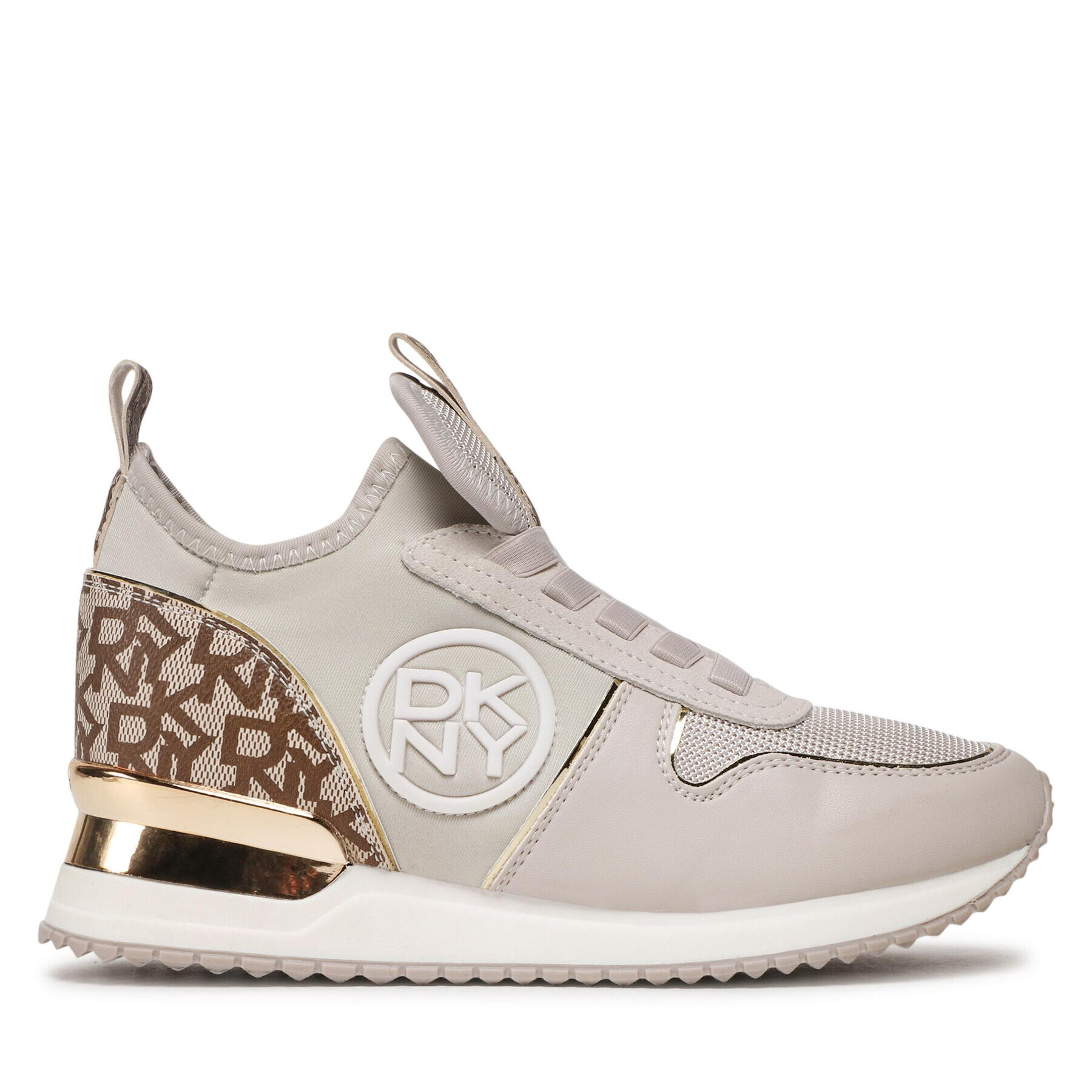 DKNY Сникърси Sabatini K1299414 Бежов - Pepit.bg