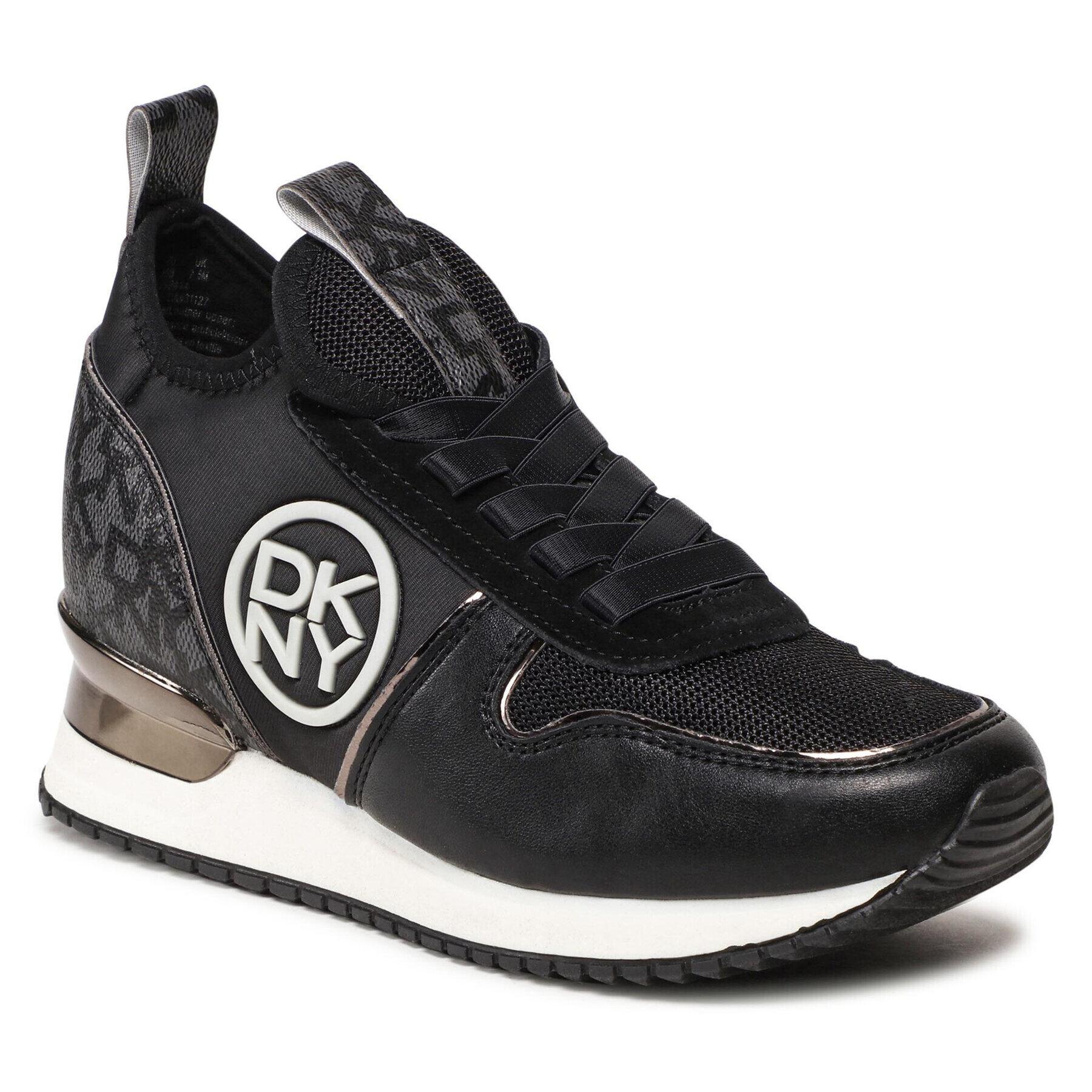 DKNY Сникърси Sabatini K1299414 Черен - Pepit.bg