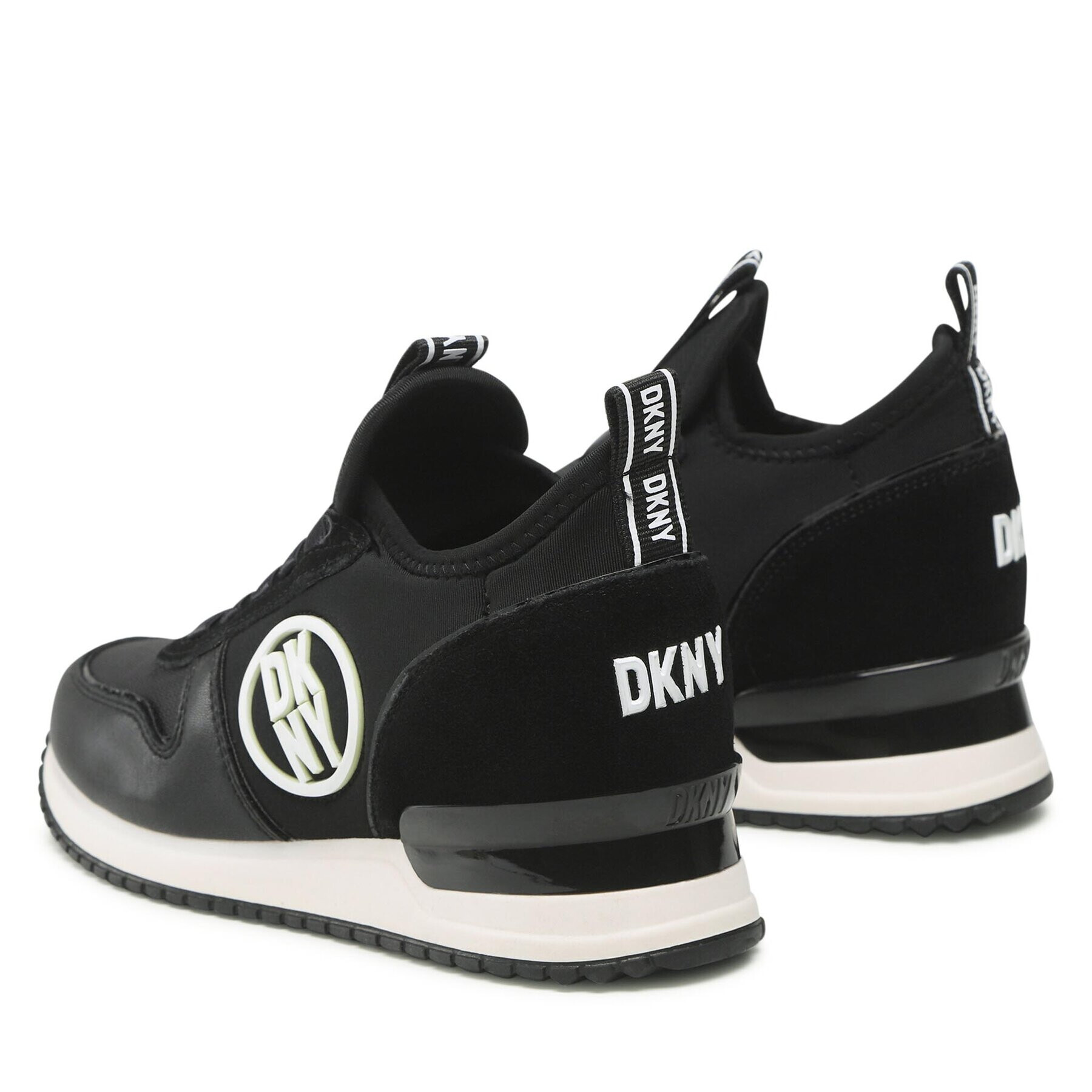DKNY Сникърси Sabatini K4261395 Черен - Pepit.bg