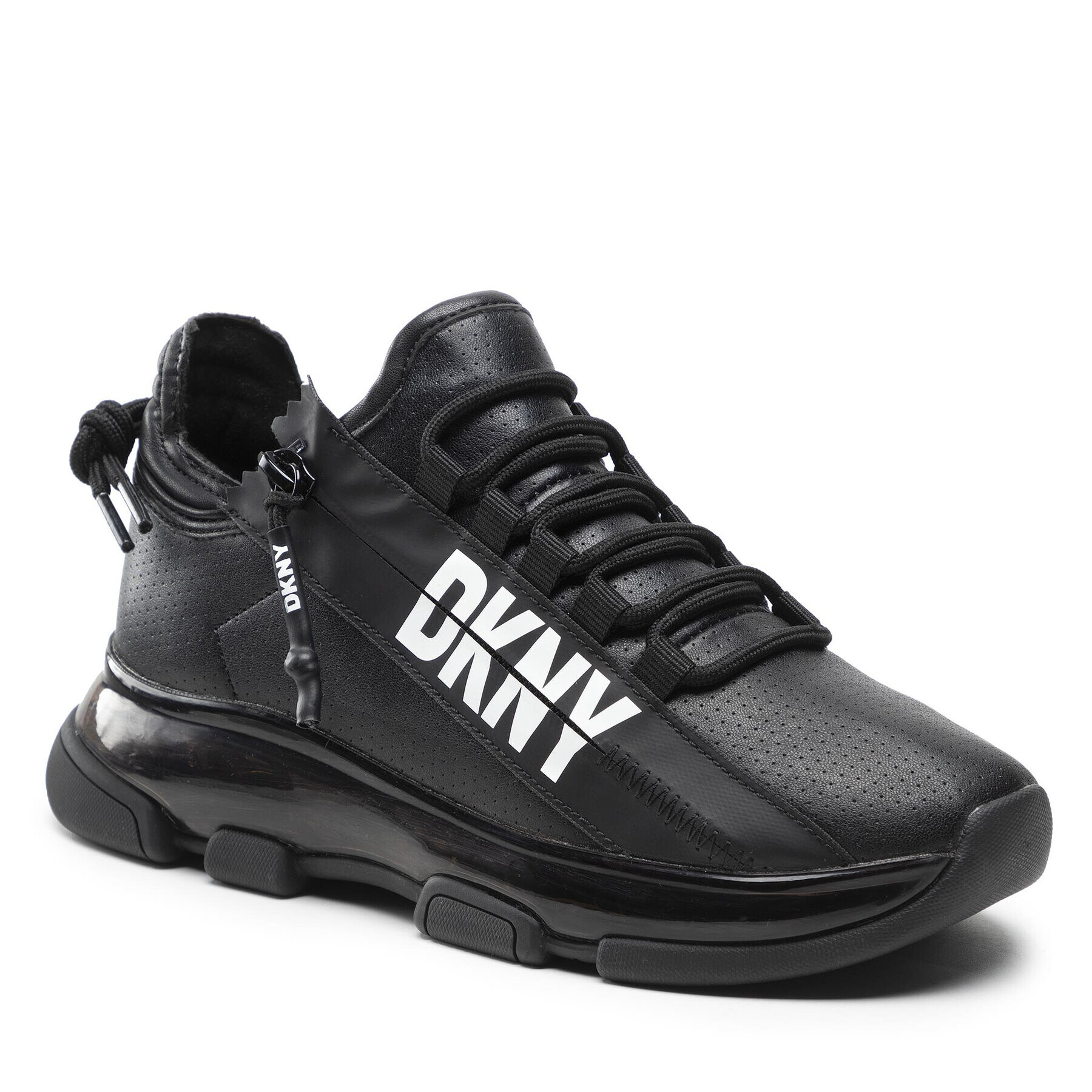 DKNY Сникърси Tokyo K4124010 Черен - Pepit.bg