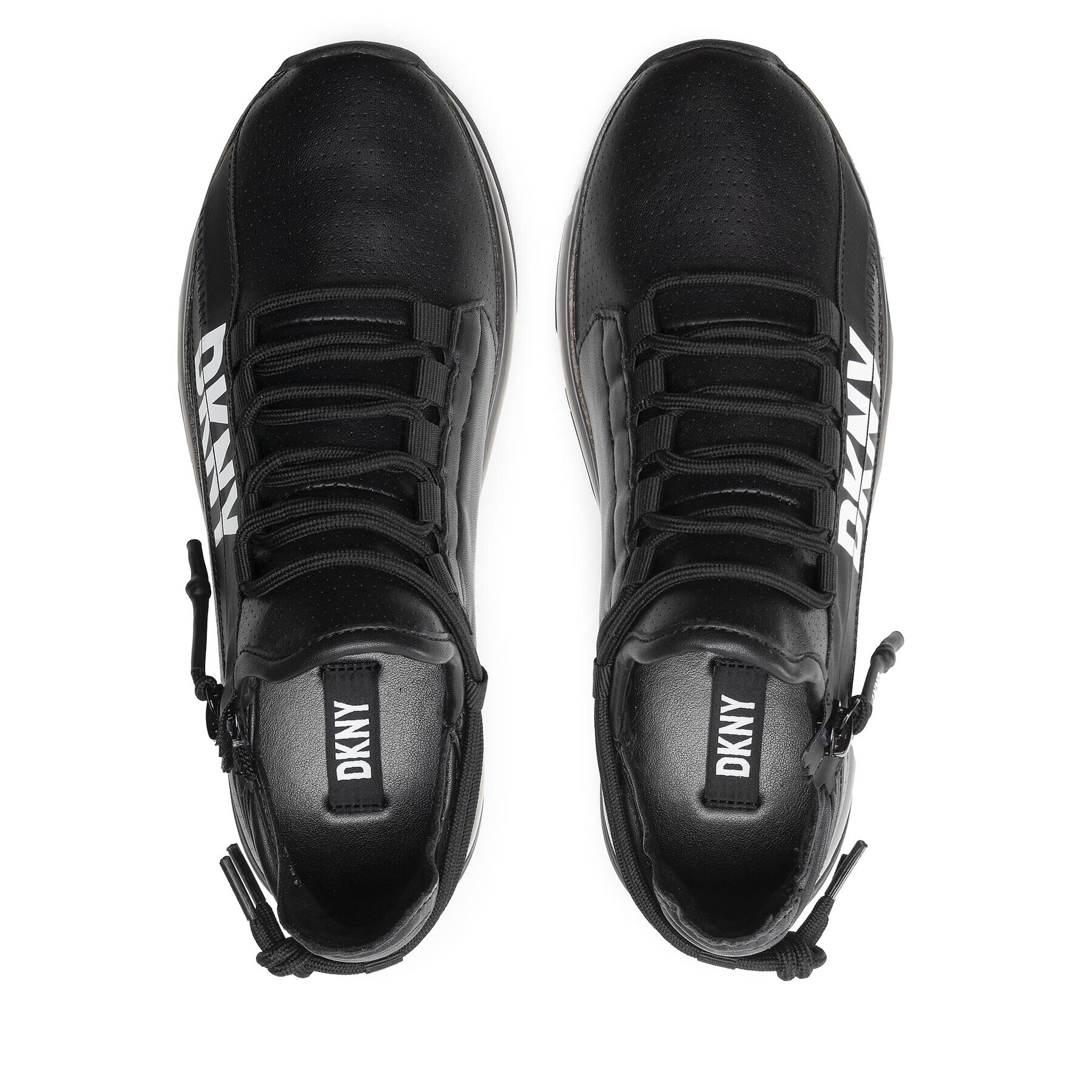 DKNY Сникърси Tokyo K4124010 Черен - Pepit.bg