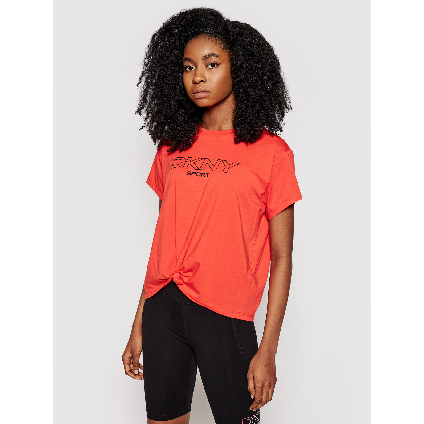 DKNY Sport Тишърт DP1T8020 Червен Regular Fit - Pepit.bg