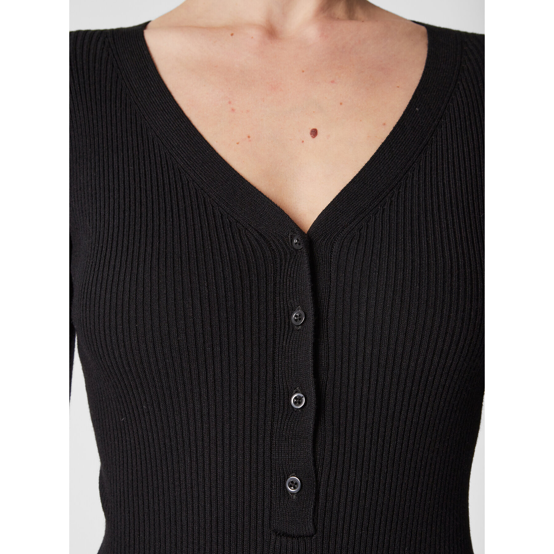 DKNY Sport Боди DP2T8442 Черен Slim Fit - Pepit.bg