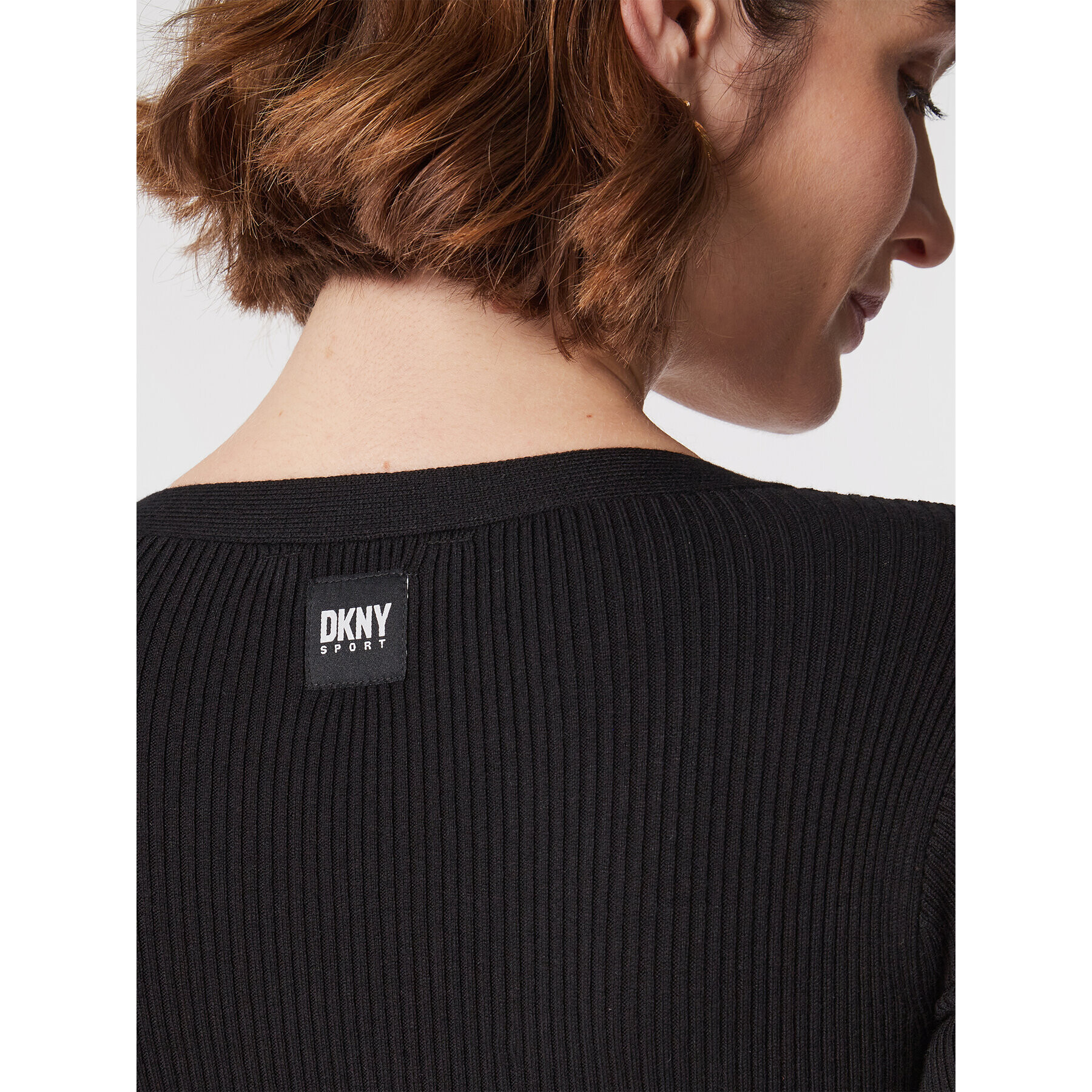 DKNY Sport Боди DP2T8442 Черен Slim Fit - Pepit.bg