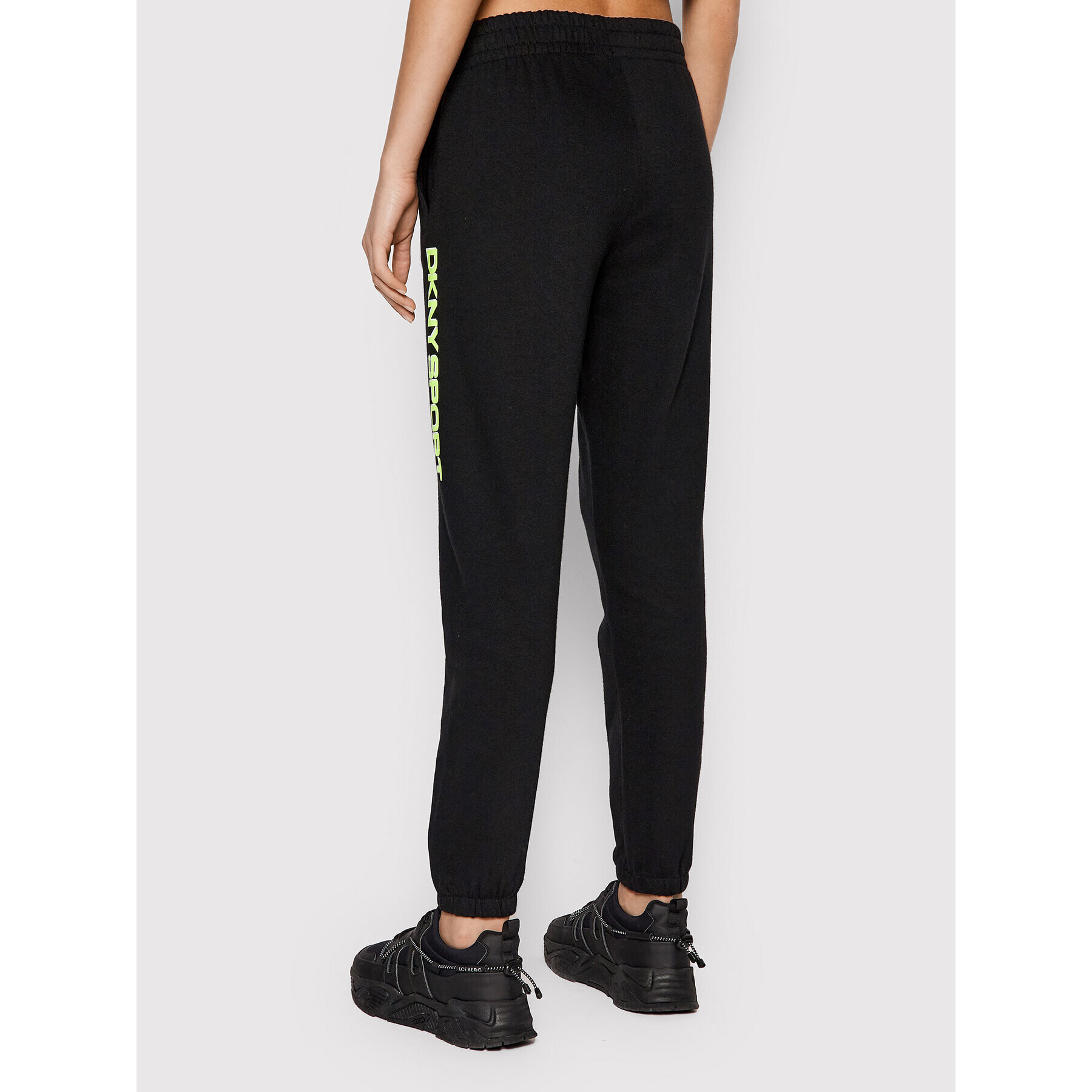 DKNY Sport Долнище анцуг DP1P2823 Черен Regular Fit - Pepit.bg