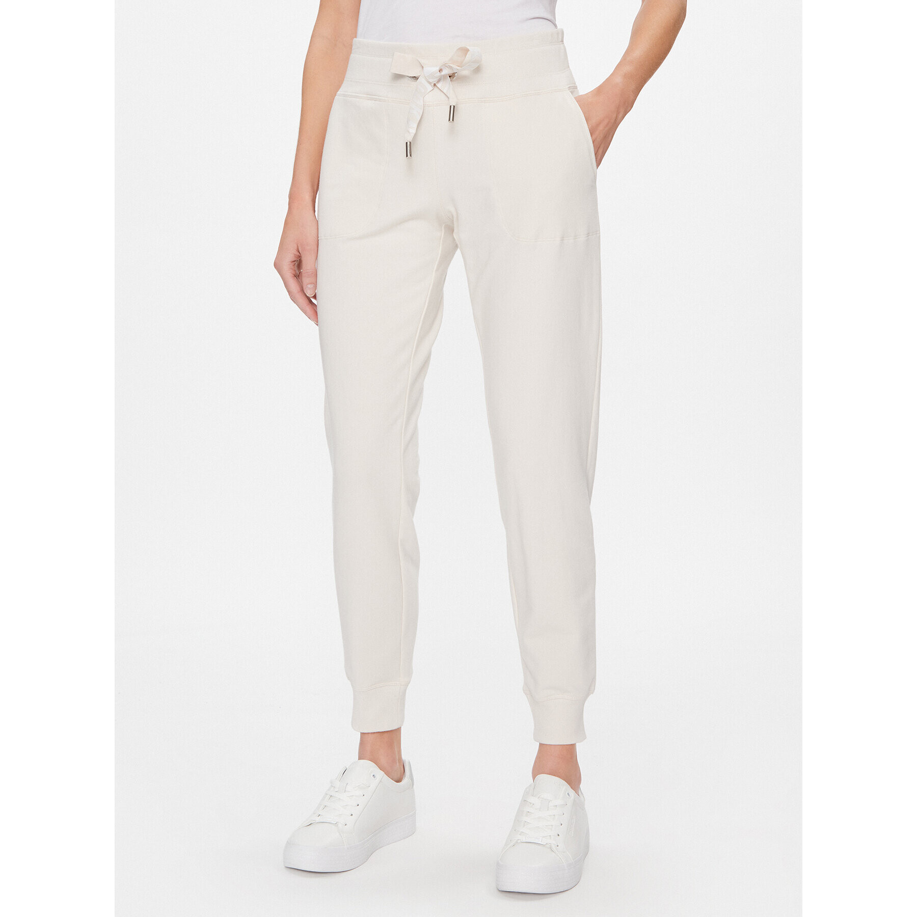 DKNY Sport Долнище анцуг DP2P1917 Бежов Classic Fit - Pepit.bg