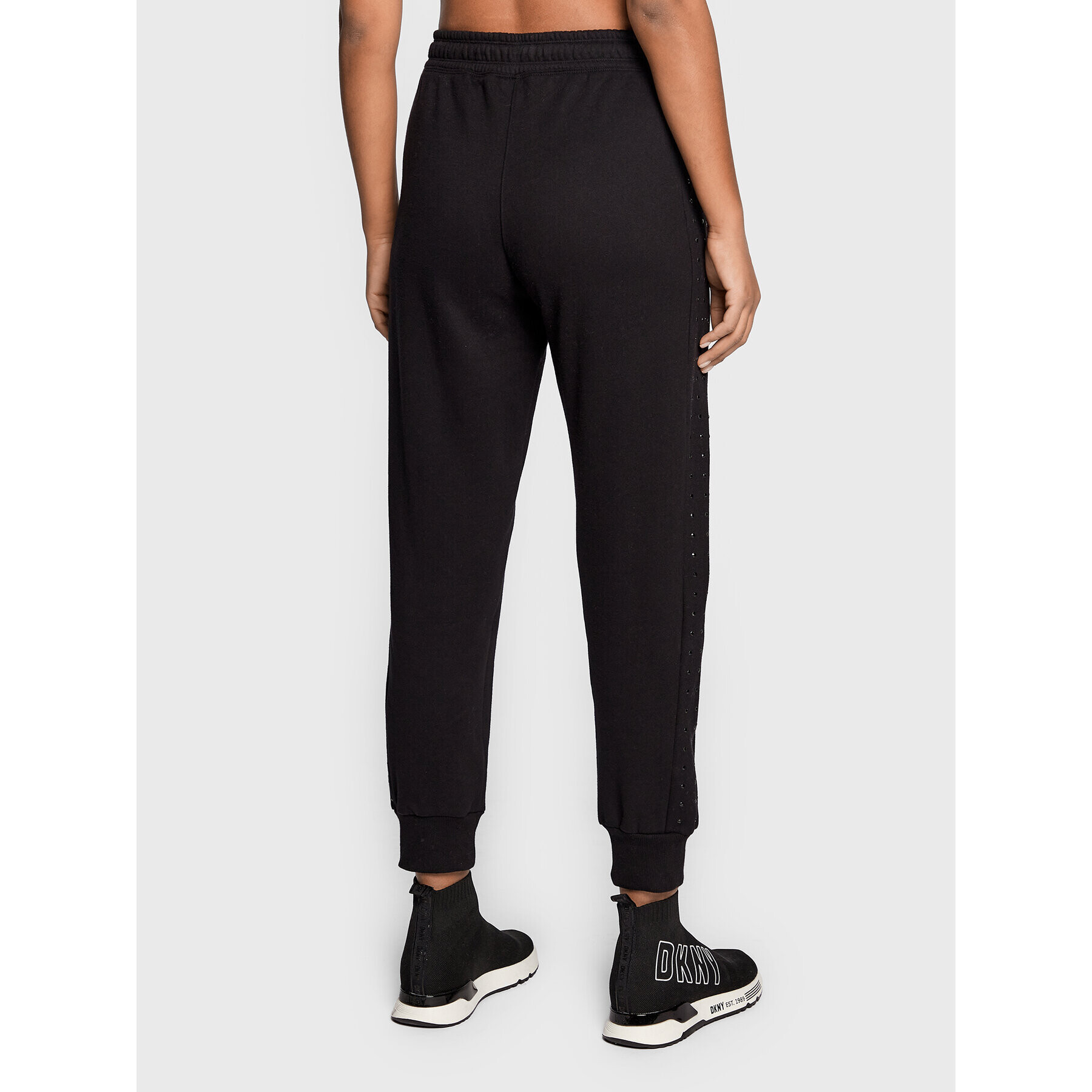 DKNY Sport Долнище анцуг DP2P2250 Черен Regular Fit - Pepit.bg