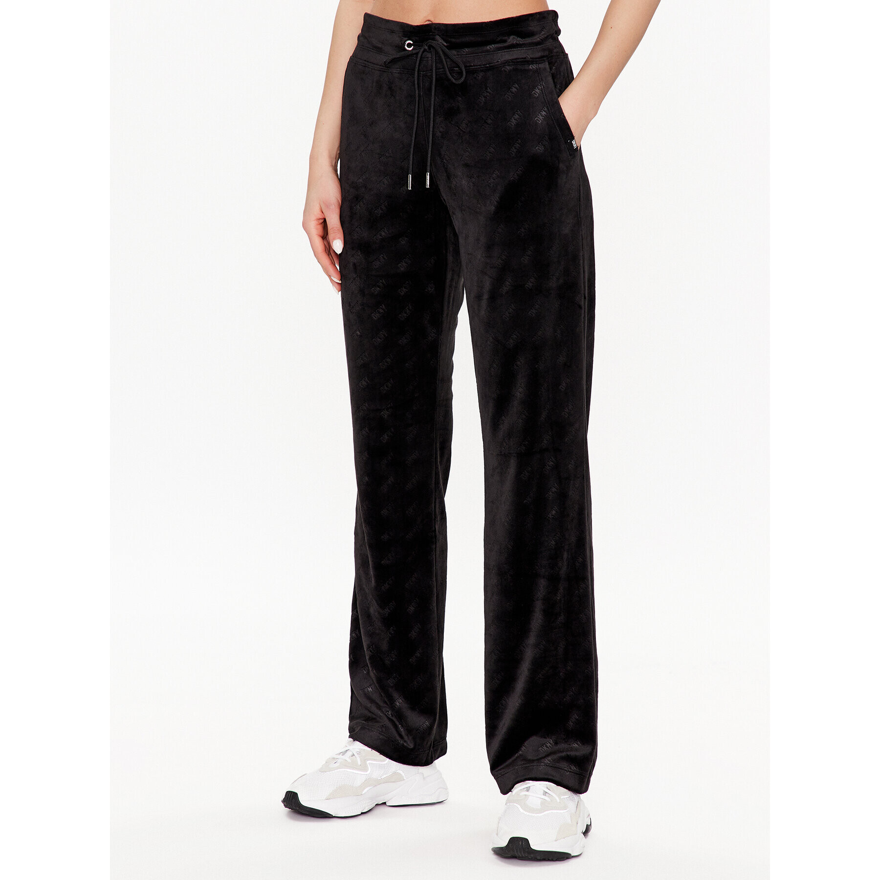DKNY Sport Долнище анцуг DP2P3174 Черен Classic Fit - Pepit.bg
