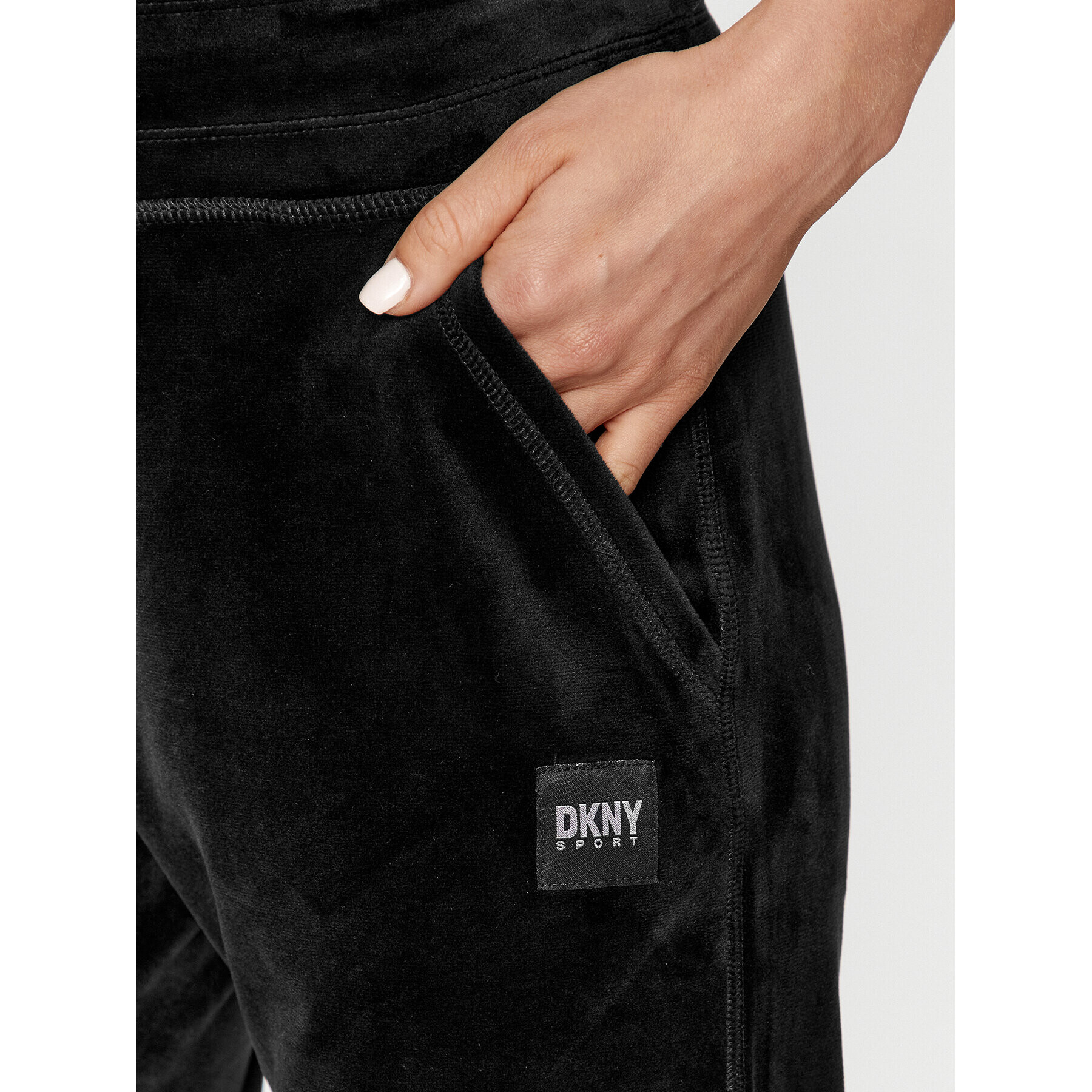 DKNY Sport Долнище анцуг DP3P1854 Черен Regular Fit - Pepit.bg