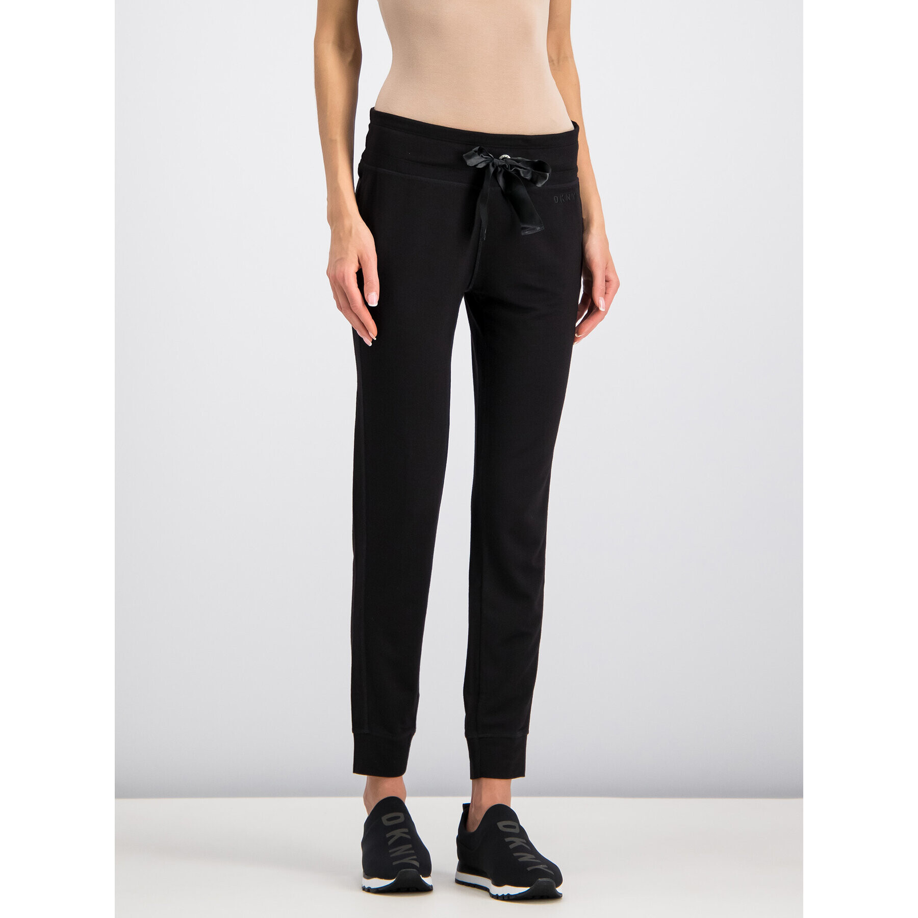 DKNY Sport Долнище анцуг DP9P1890 Черен Regular Fit - Pepit.bg