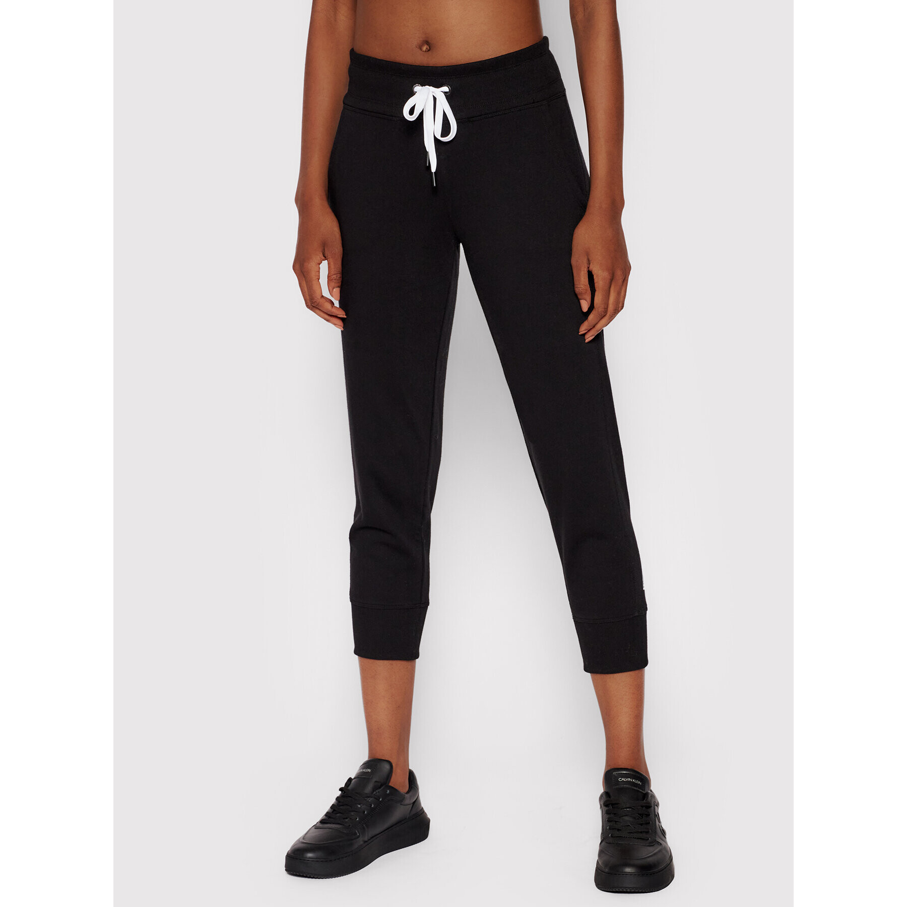 DKNY Sport Долнище анцуг DP0P2387 Черен Regular Fit - Pepit.bg